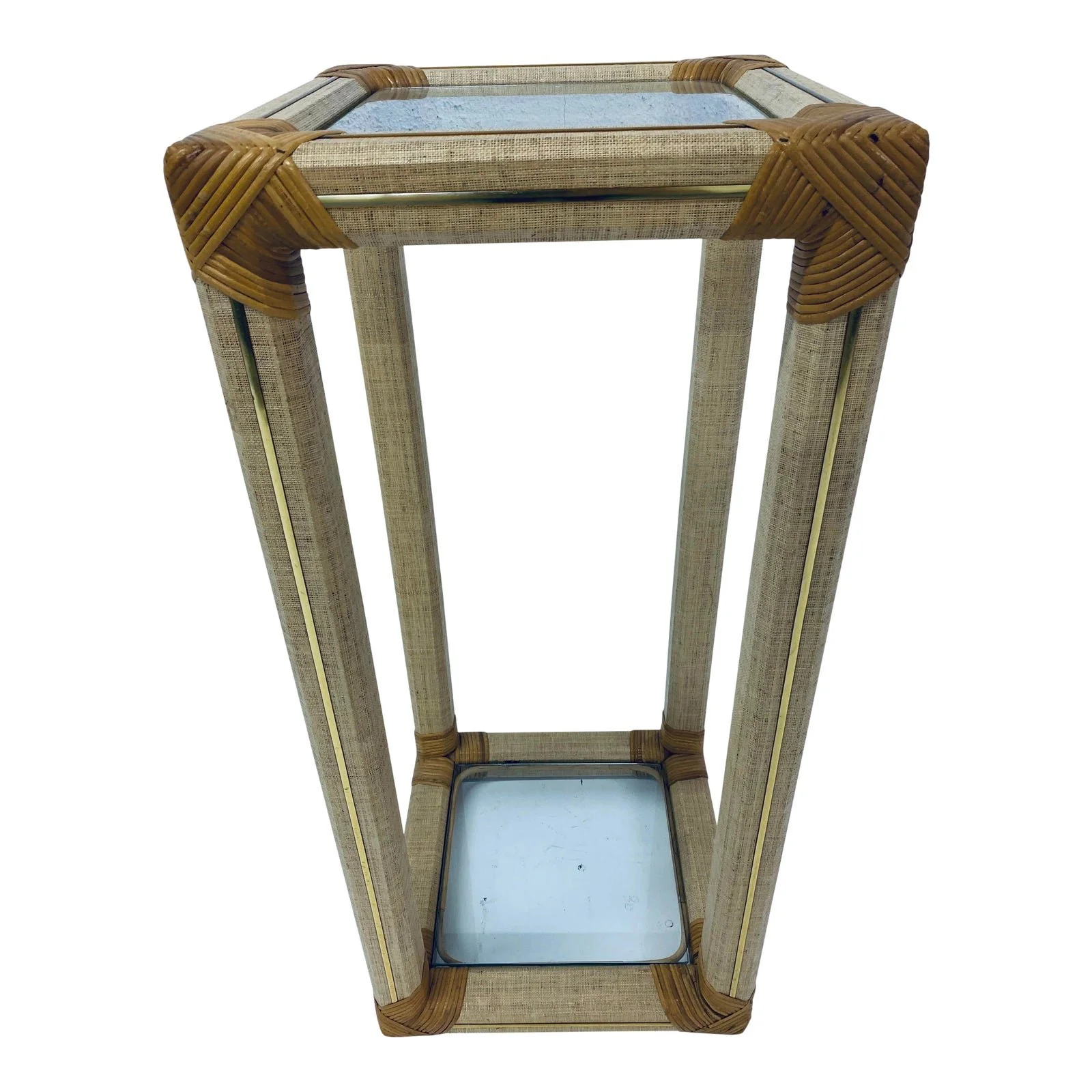 rattan-and-raffia-pedestal-table-with-glass-inserts-0121