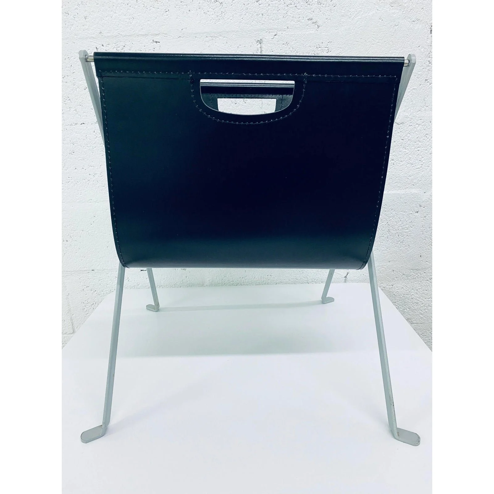 leather-and-steel-foldable-magazine-rack-in-the-style-of-jacques-adnet-9608