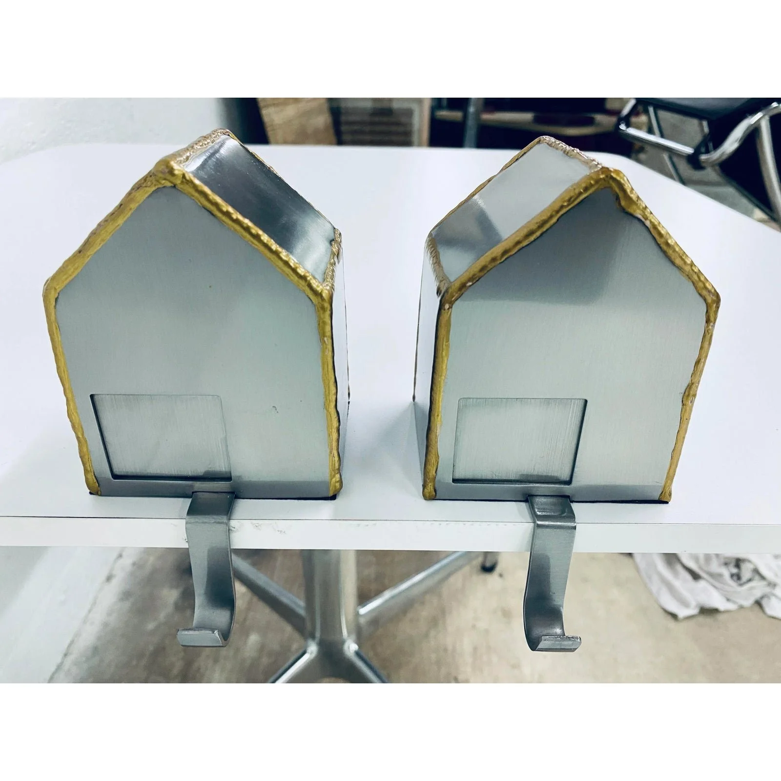 mid-century-welded-steel-and-brass-house-sculpture-with-hook-a-pair-0821