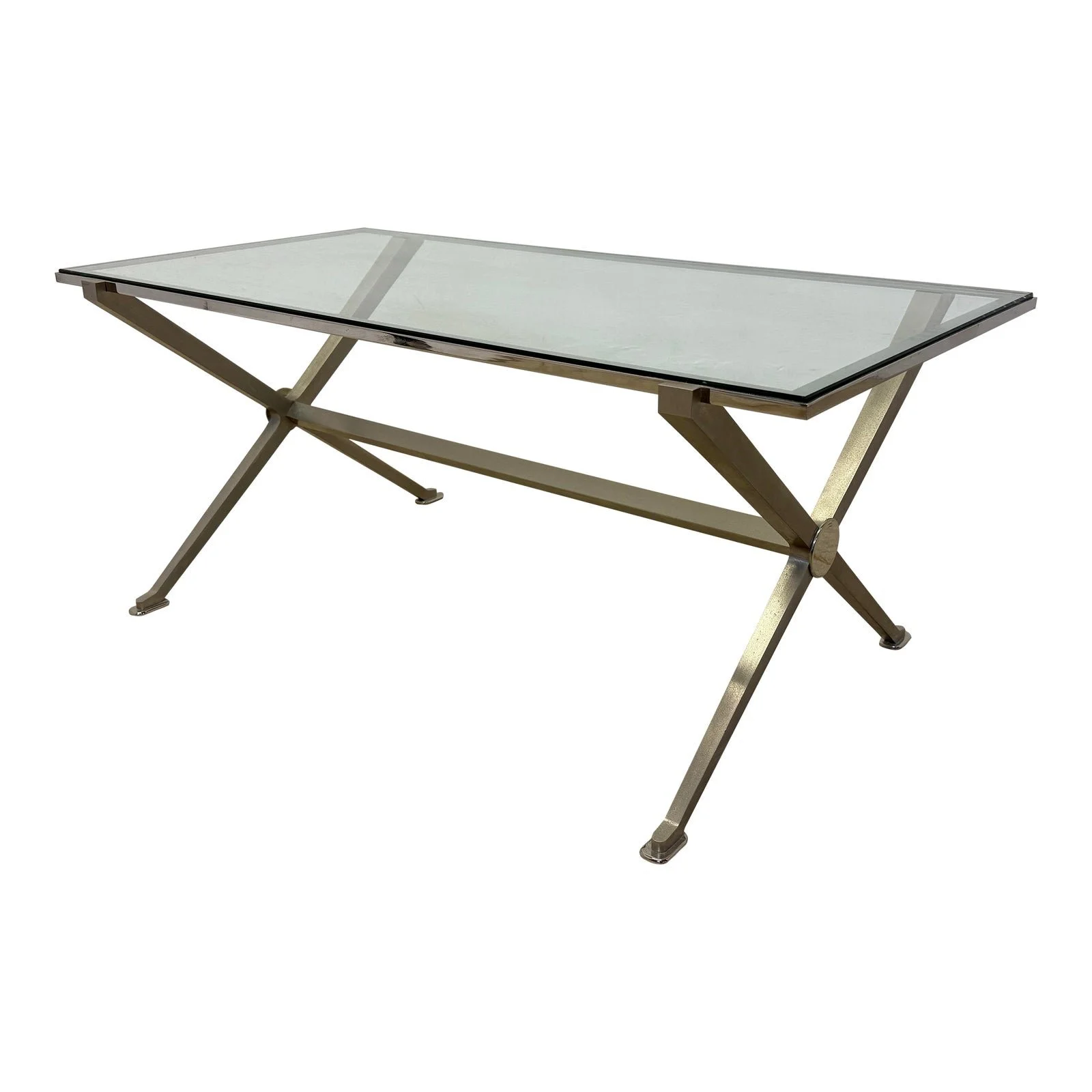 french-art-deco-revival-glass-and-steel-coffee-or-cocktail-table-1970s-1-of-2-2810