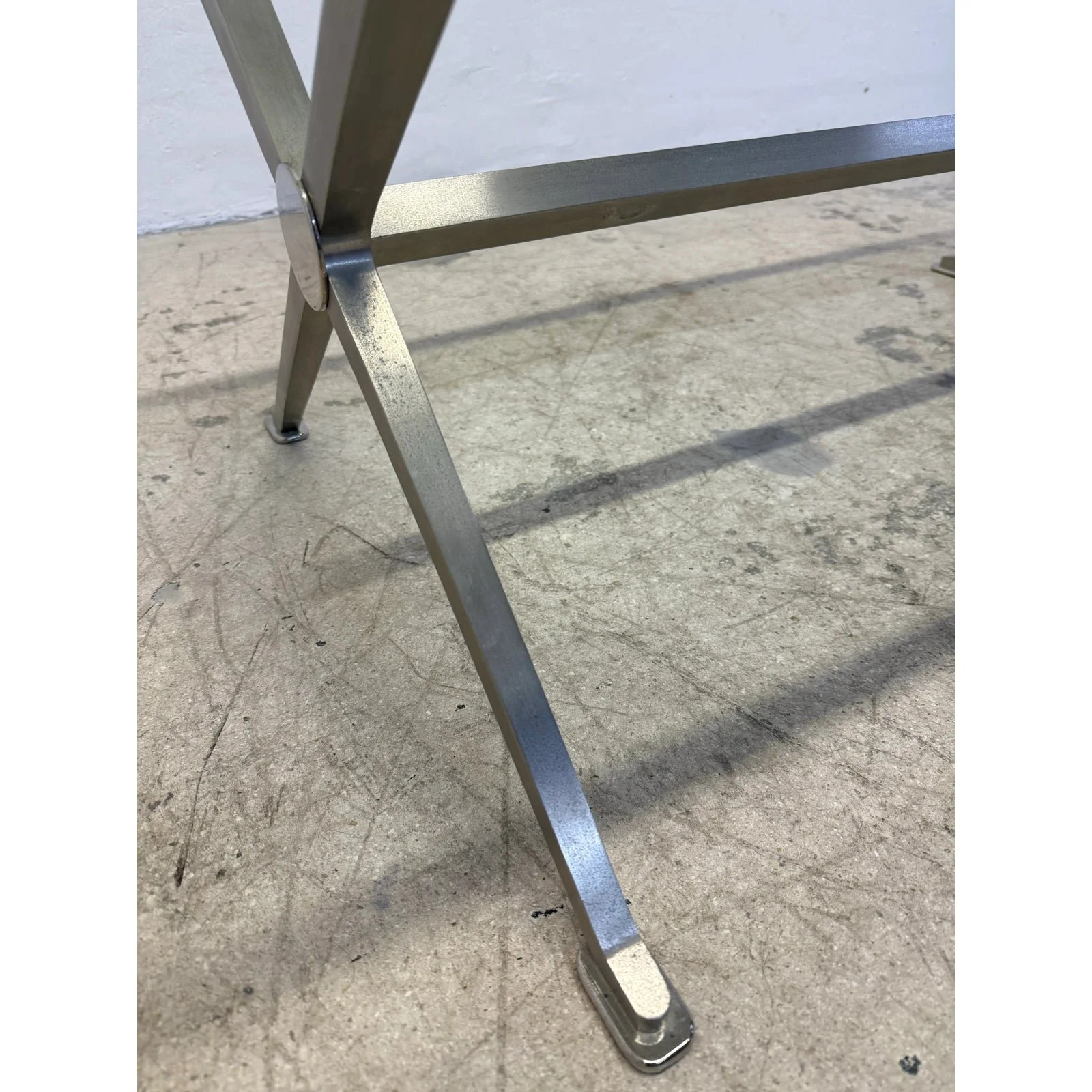 french-art-deco-revival-glass-and-steel-coffee-or-cocktail-table-1970