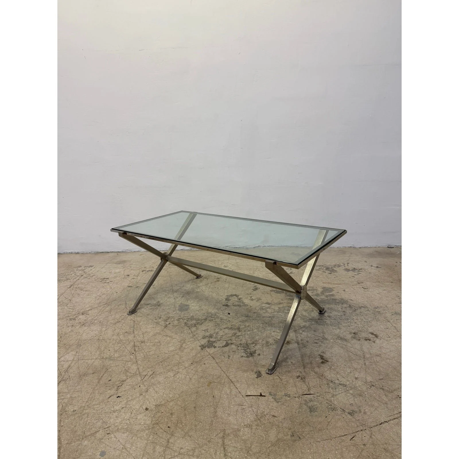 french-art-deco-revival-glass-and-steel-coffee-or-cocktail-table-1970s-2-of-2-0463