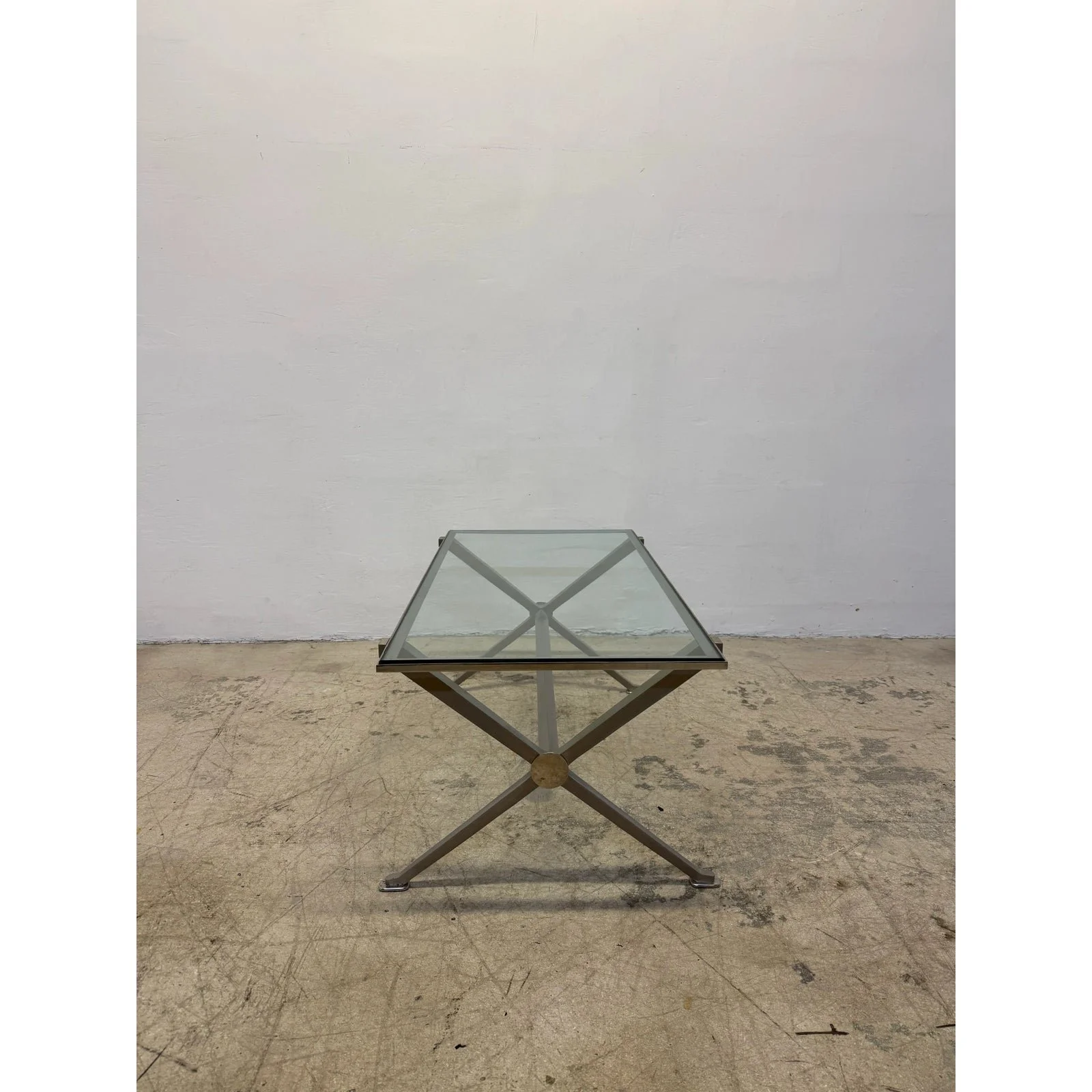 french-art-deco-revival-glass-and-steel-coffee-or-cocktail-table-1970s-2-of-2-0549