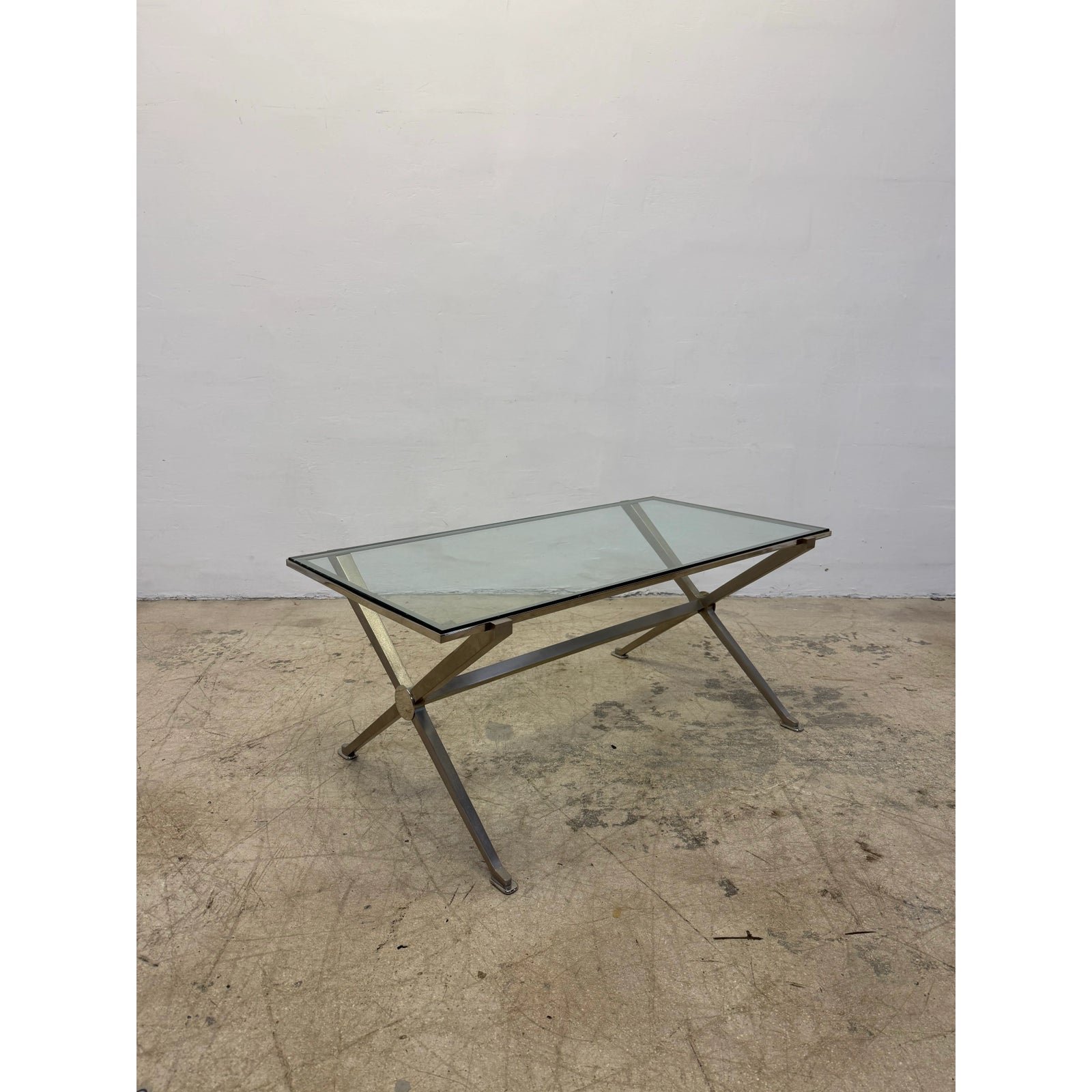 french-art-deco-revival-glass-and-steel-coffee-or-cocktail-table-1970s-2-of-2-3763