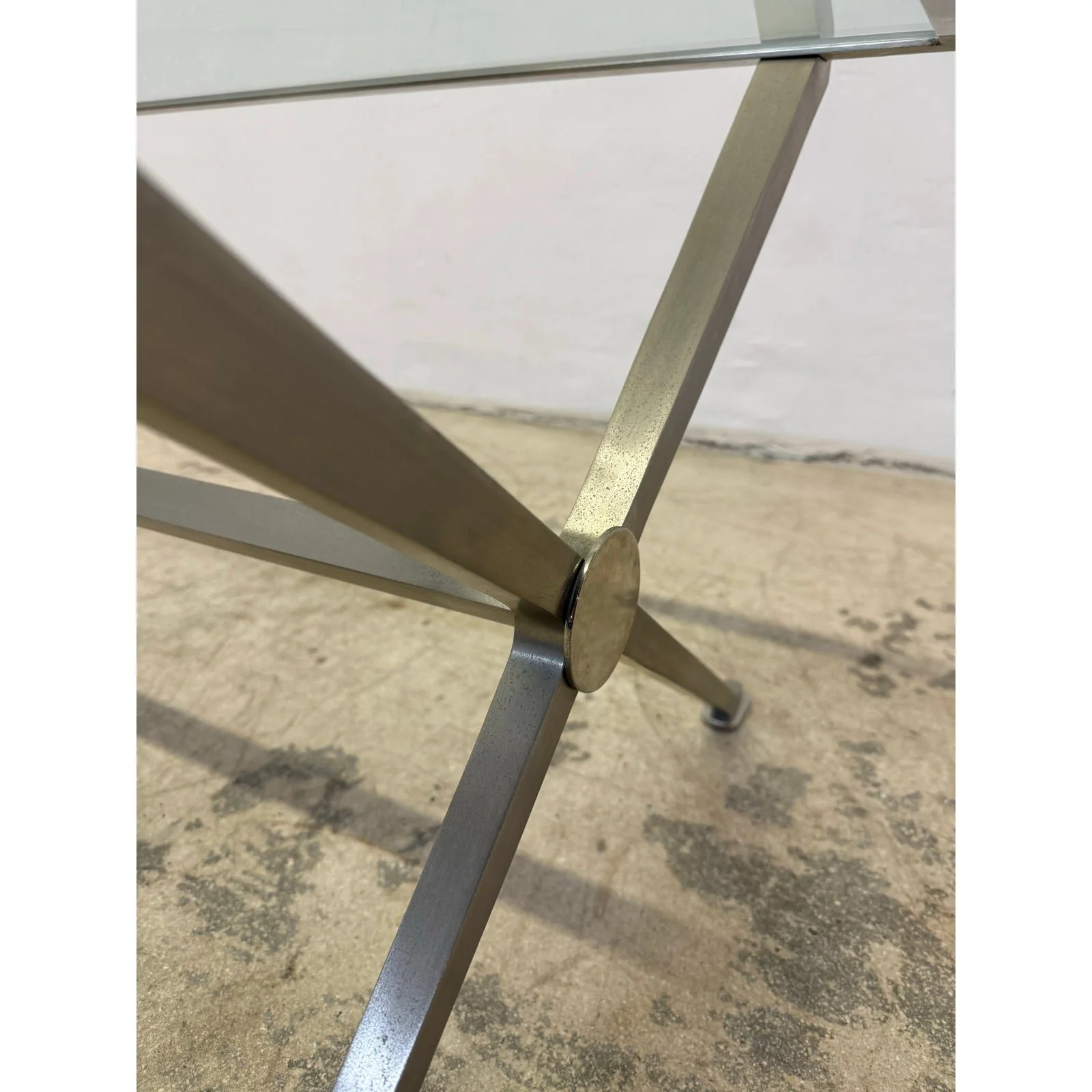 french-art-deco-revival-glass-and-steel-coffee-or-cocktail-table-1970
