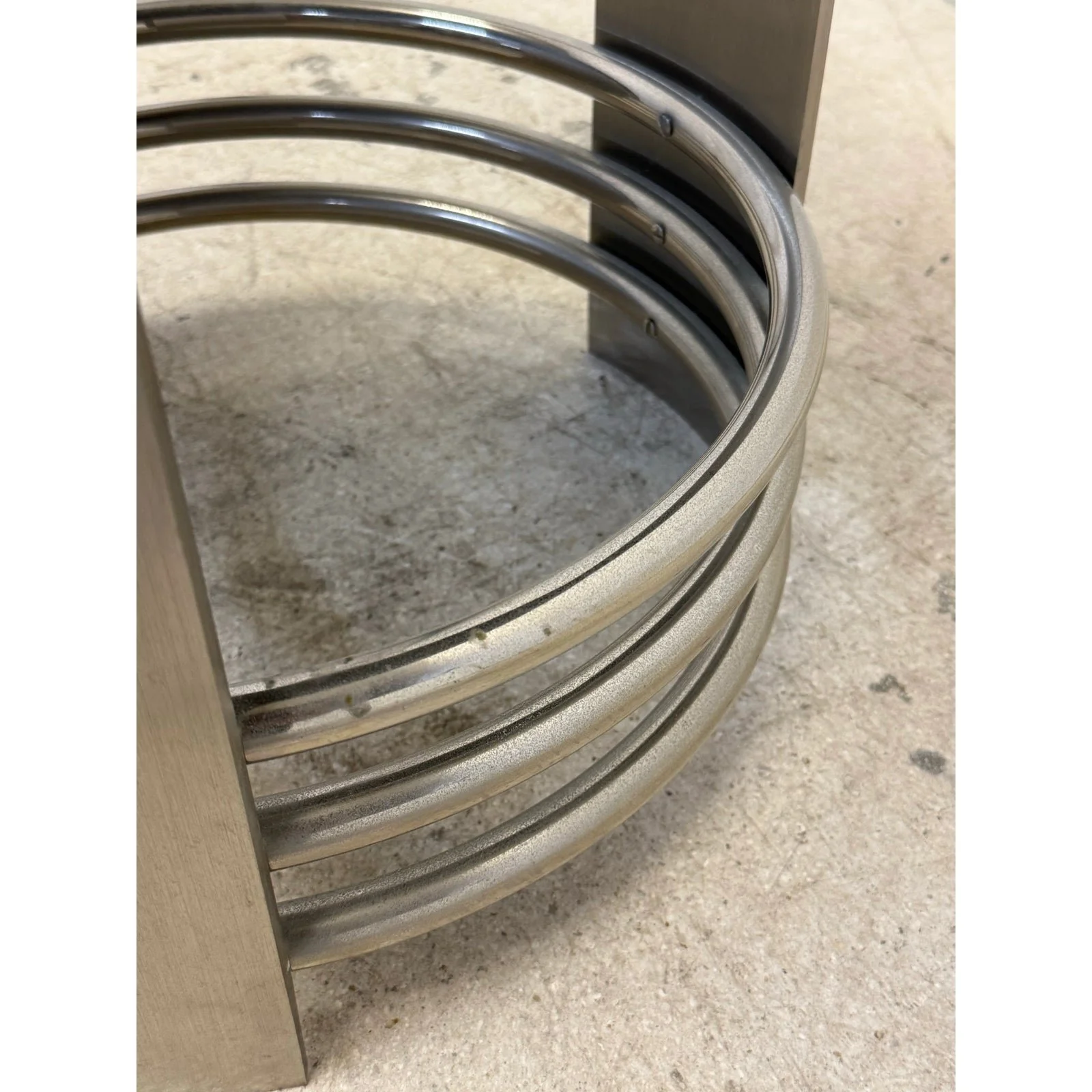 art-deco-revival-brushed-steel-and-chrome-accent-occasional-table-1980s-3995