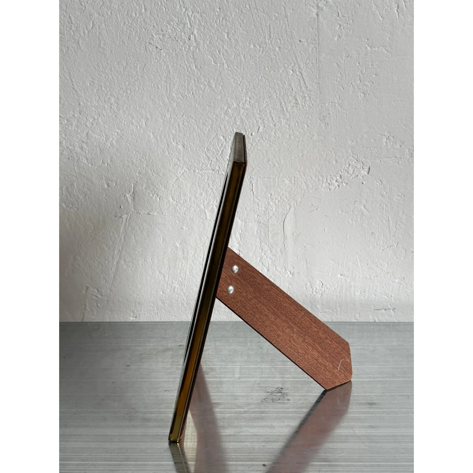 brazilian-mid-century-patinated-brass-picture-frame-by-lux-3998