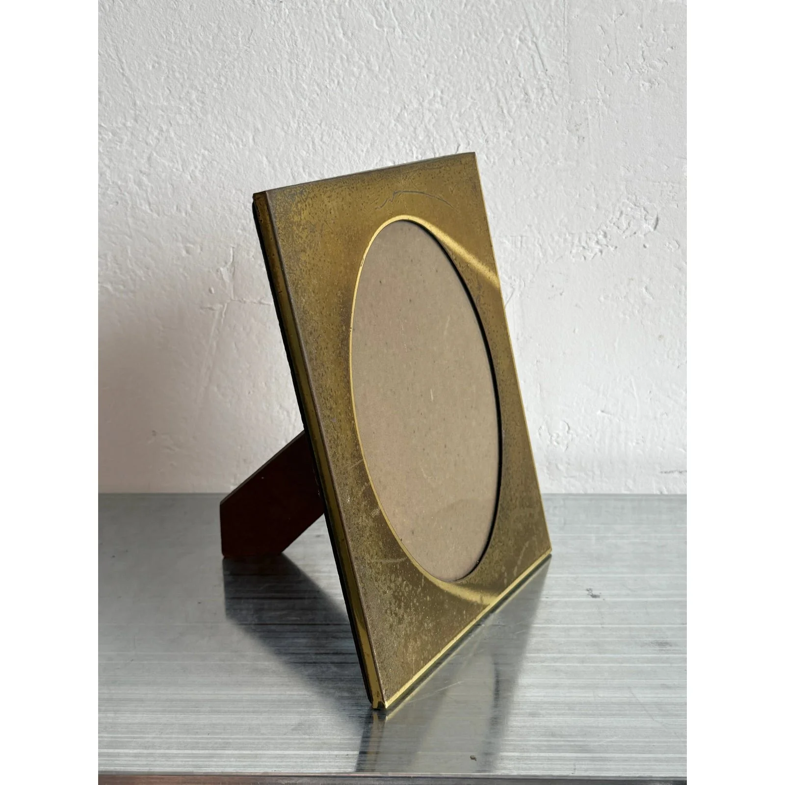 brazilian-mid-century-patinated-brass-picture-frame-by-lux-2591