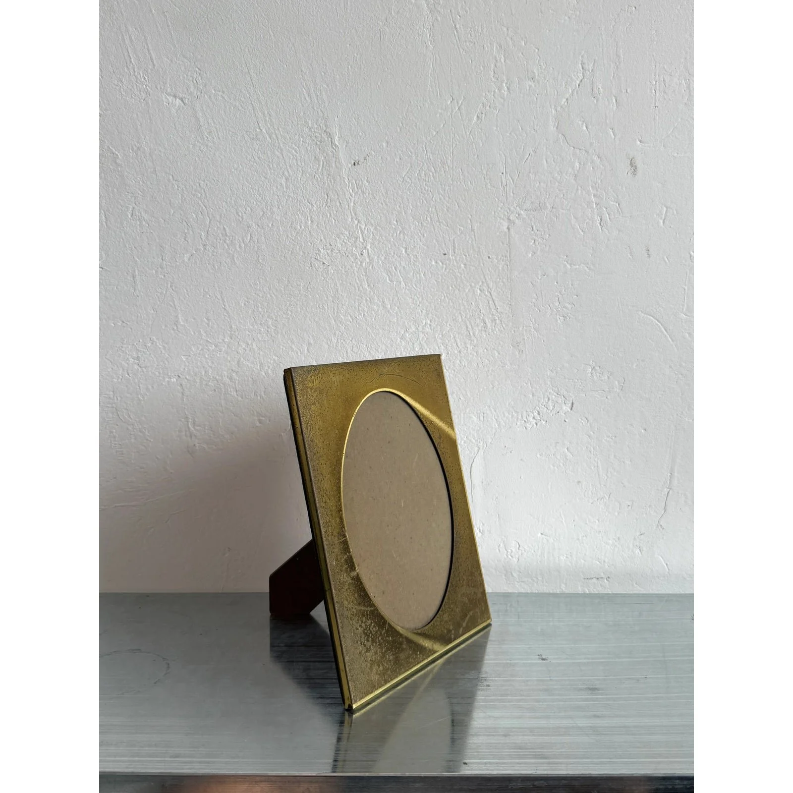brazilian-mid-century-patinated-brass-picture-frame-by-lux-5936