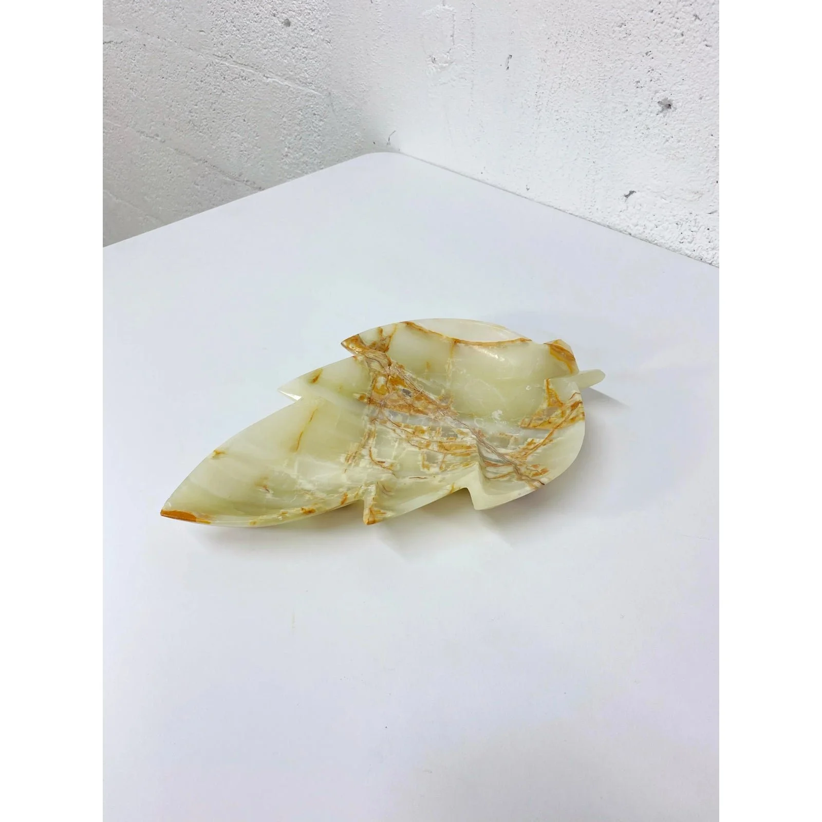 mid-century-hand-carved-alabaster-leaf-tray-9892