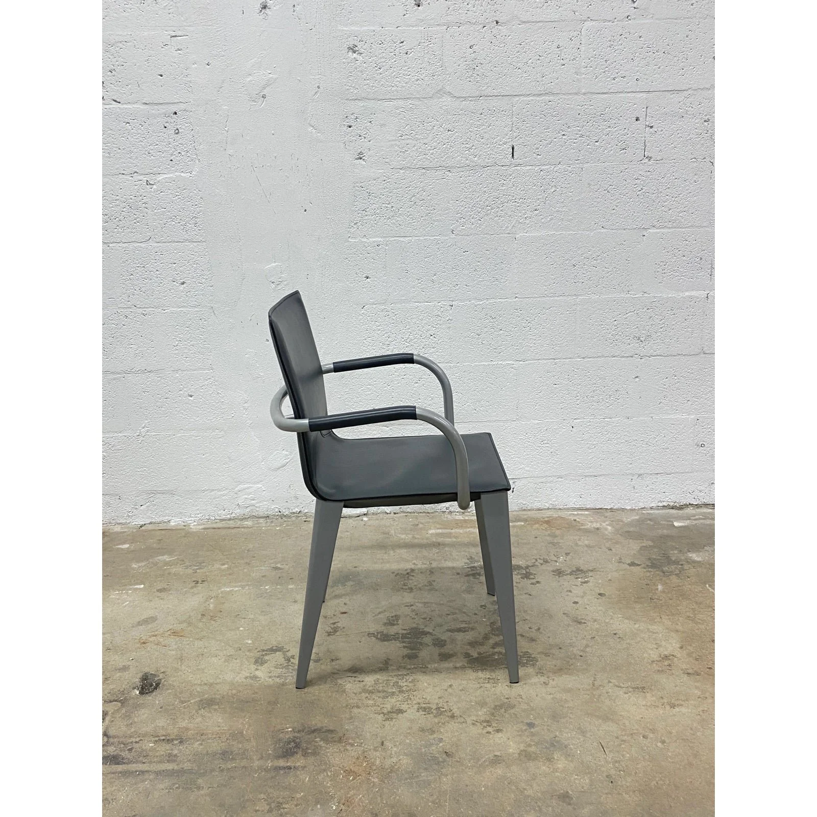 matteo-grassi-1880-dark-gray-leather-arm-chair-1746