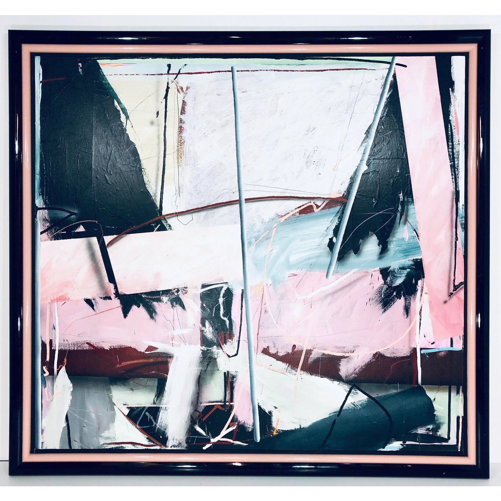 richard-a-johnson-two-spaces-acrylic-painting-on-canvas-1986