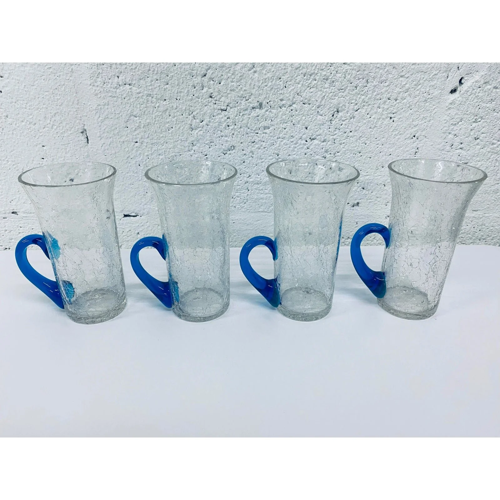 crackle-glass-pitcher-and-tumbler-set-by-morgantown-2905