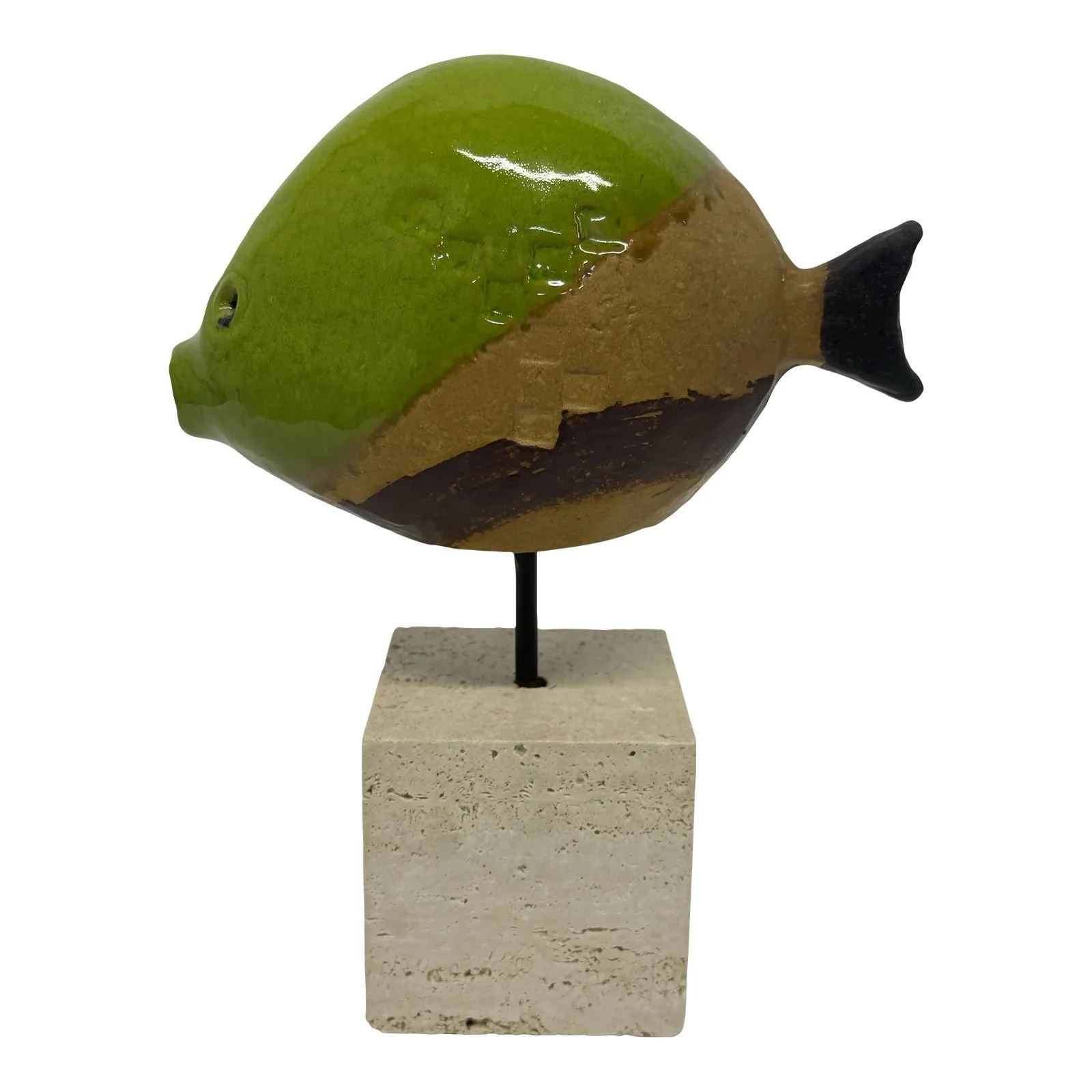 ivo-de-santis-glazed-pottery-fish-sculpture-on-travertine-base-for-gli-estruschi-6428