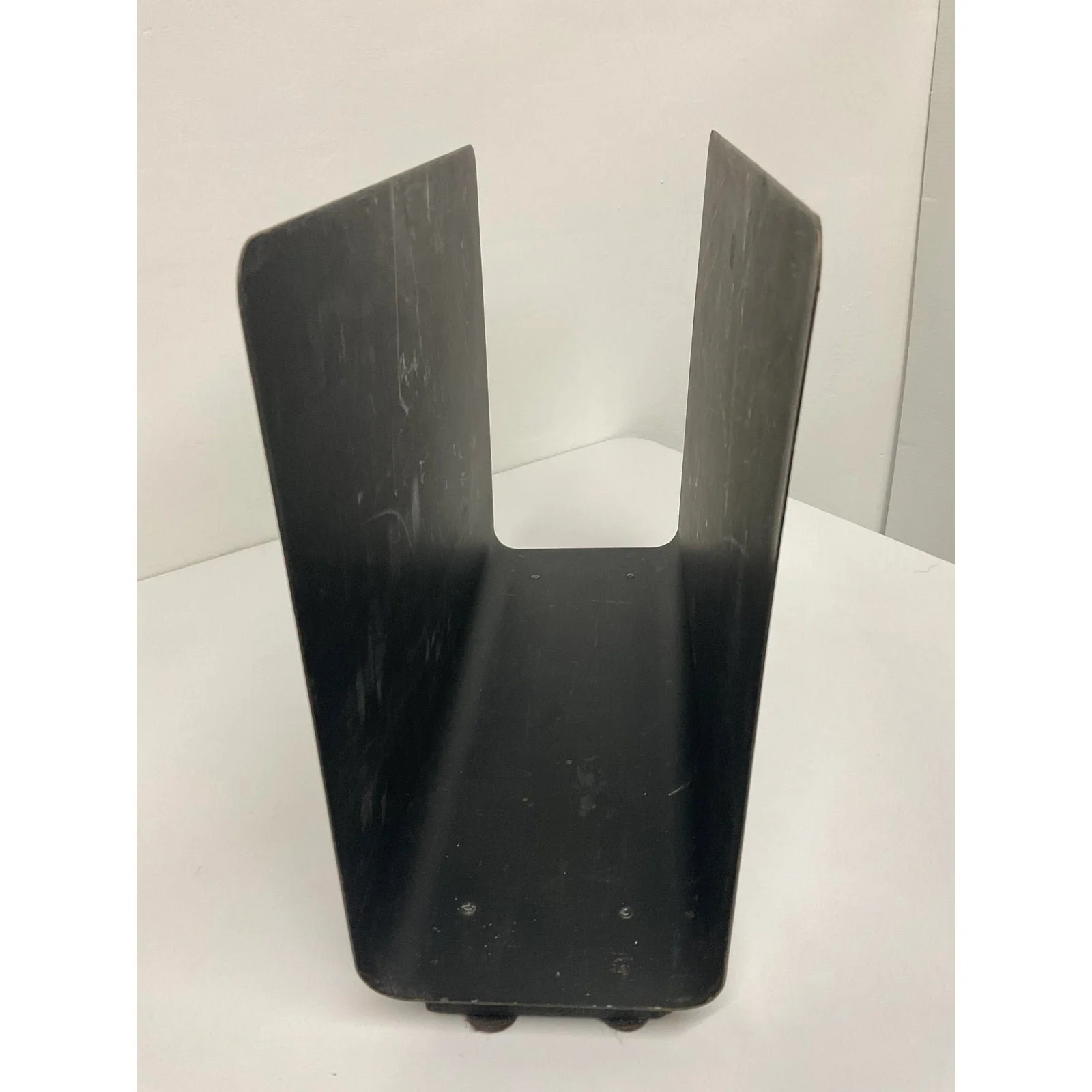 mid-century-modern-chrome-and-black-steel-magazine-rack-8008