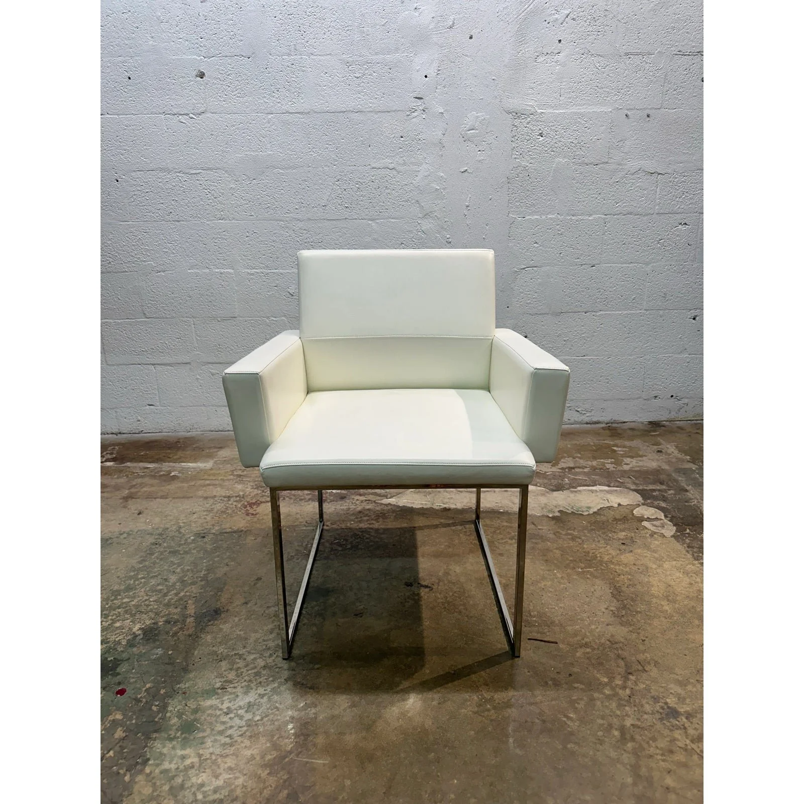 pair-of-brueton-white-naugahyde-and-chrome-frame-dining-arm-chairs-twelve-available-9894