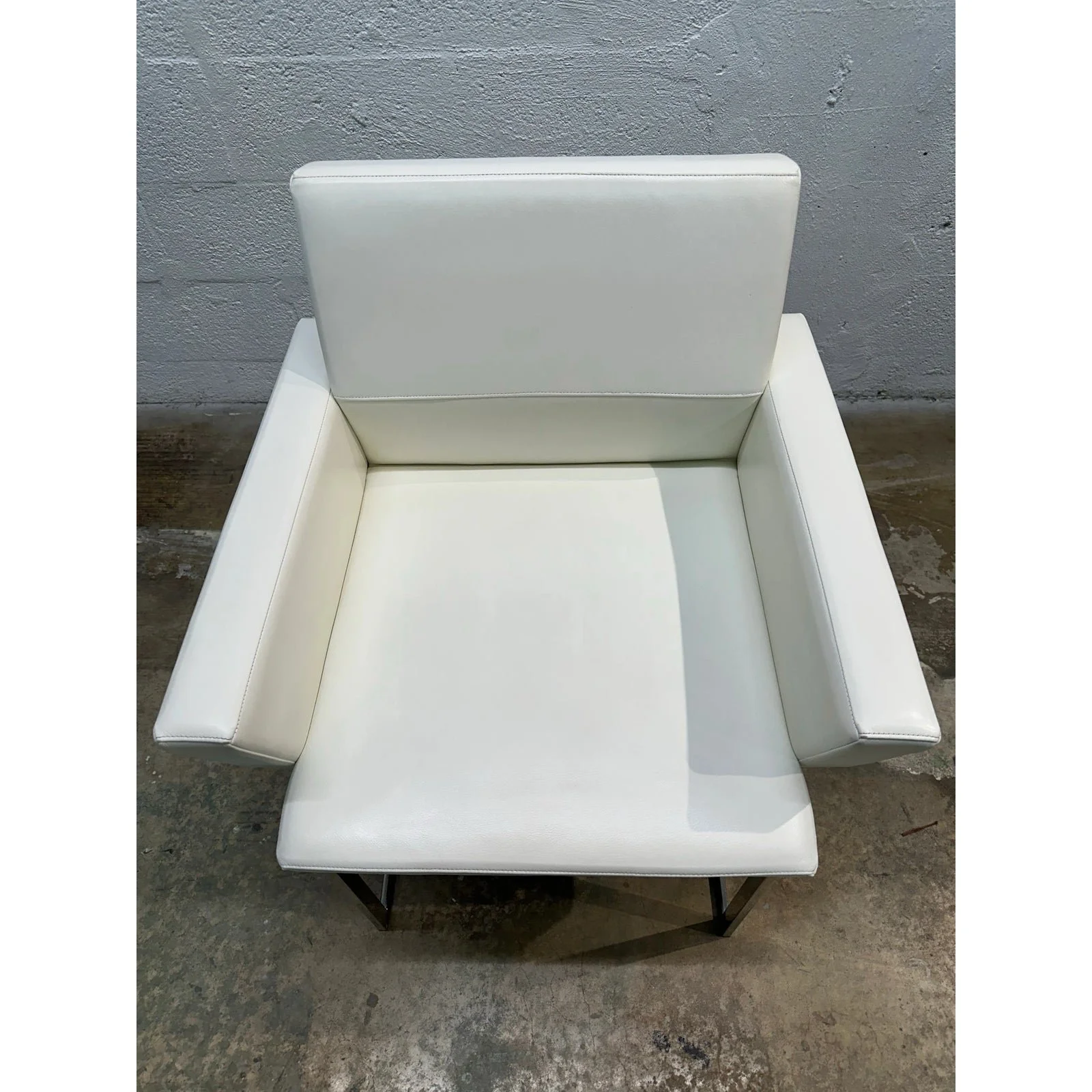 pair-of-brueton-white-naugahyde-and-chrome-frame-dining-arm-chairs-twelve-available-1363
