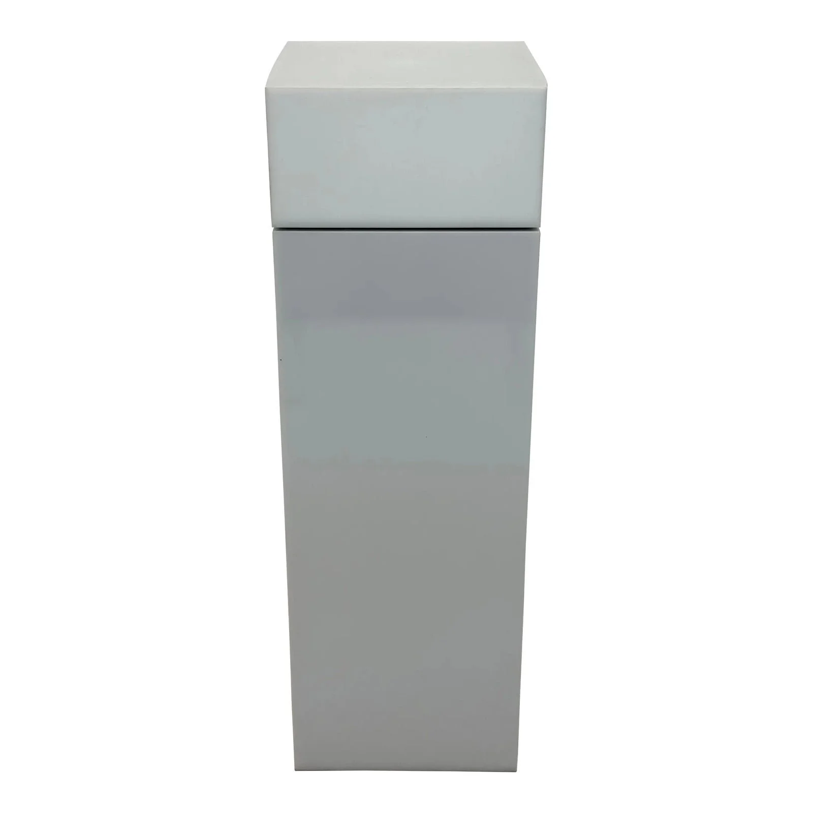 haziza-illuminated-and-motorized-rotating-white-lucite-pedestal-table-5827