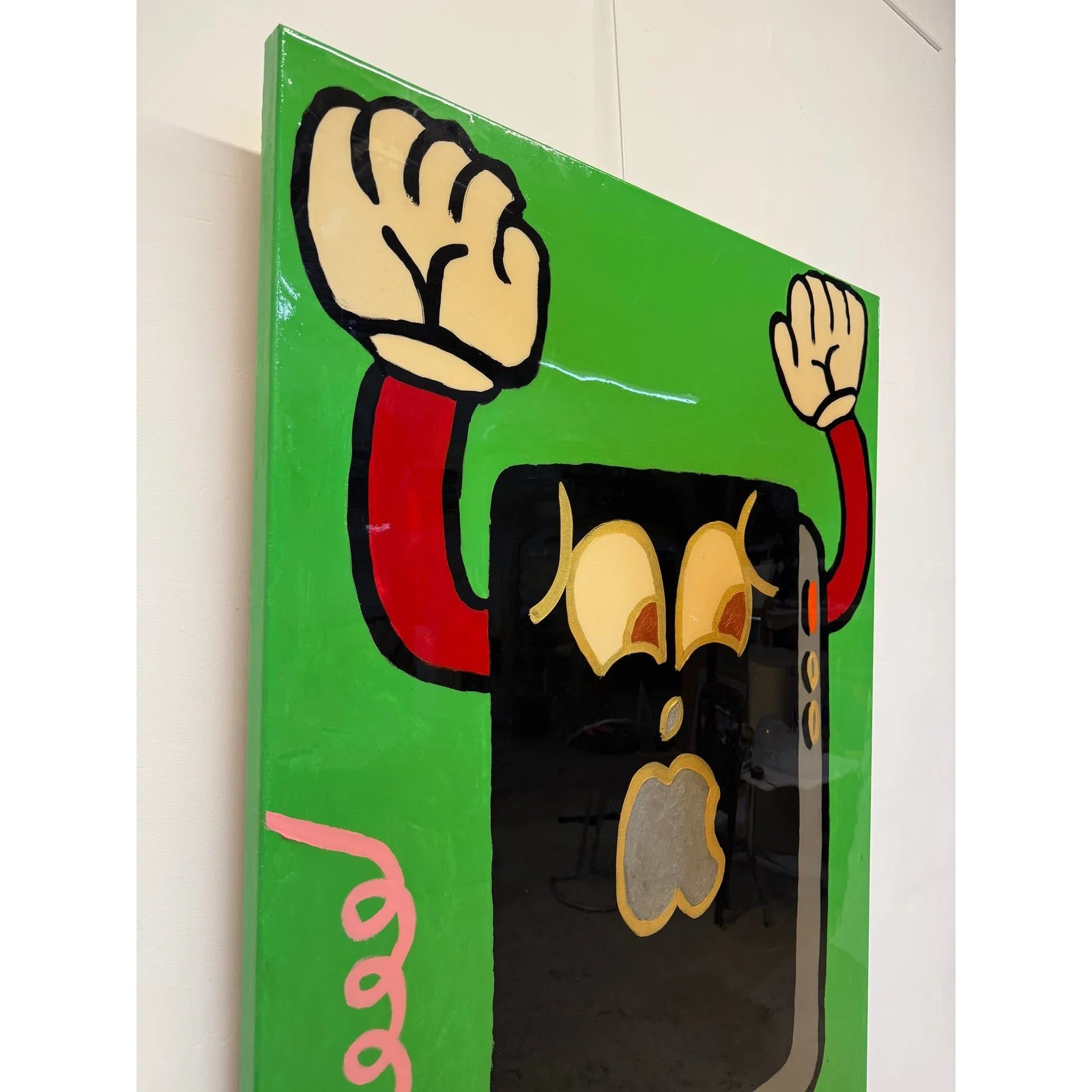 modern-pop-art-resin-over-acrylic-on-canvas-painting-signed-nb-5869