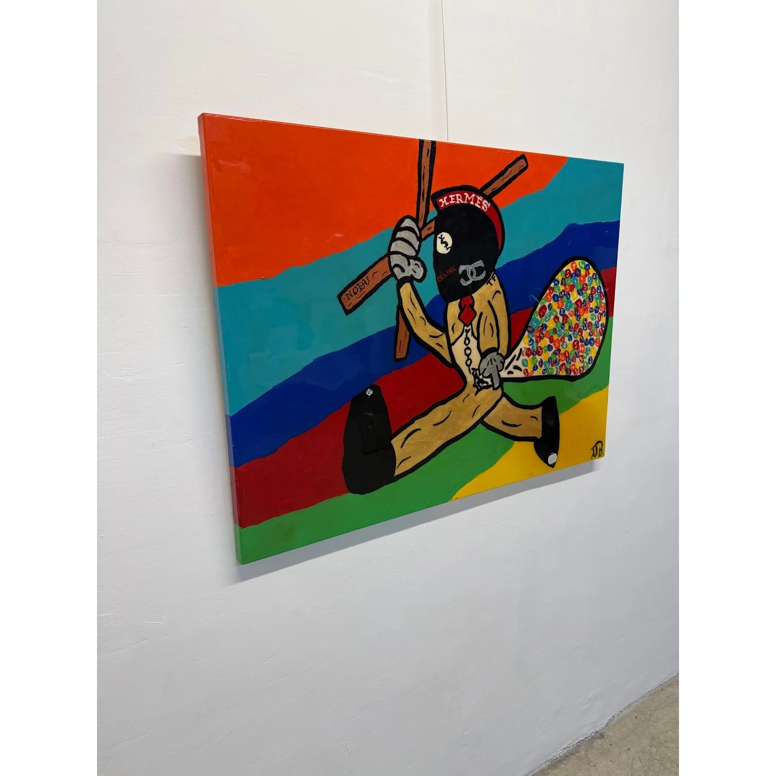 modern-pop-art-resin-over-acrylic-on-canvas-painting-signed-nb-3617