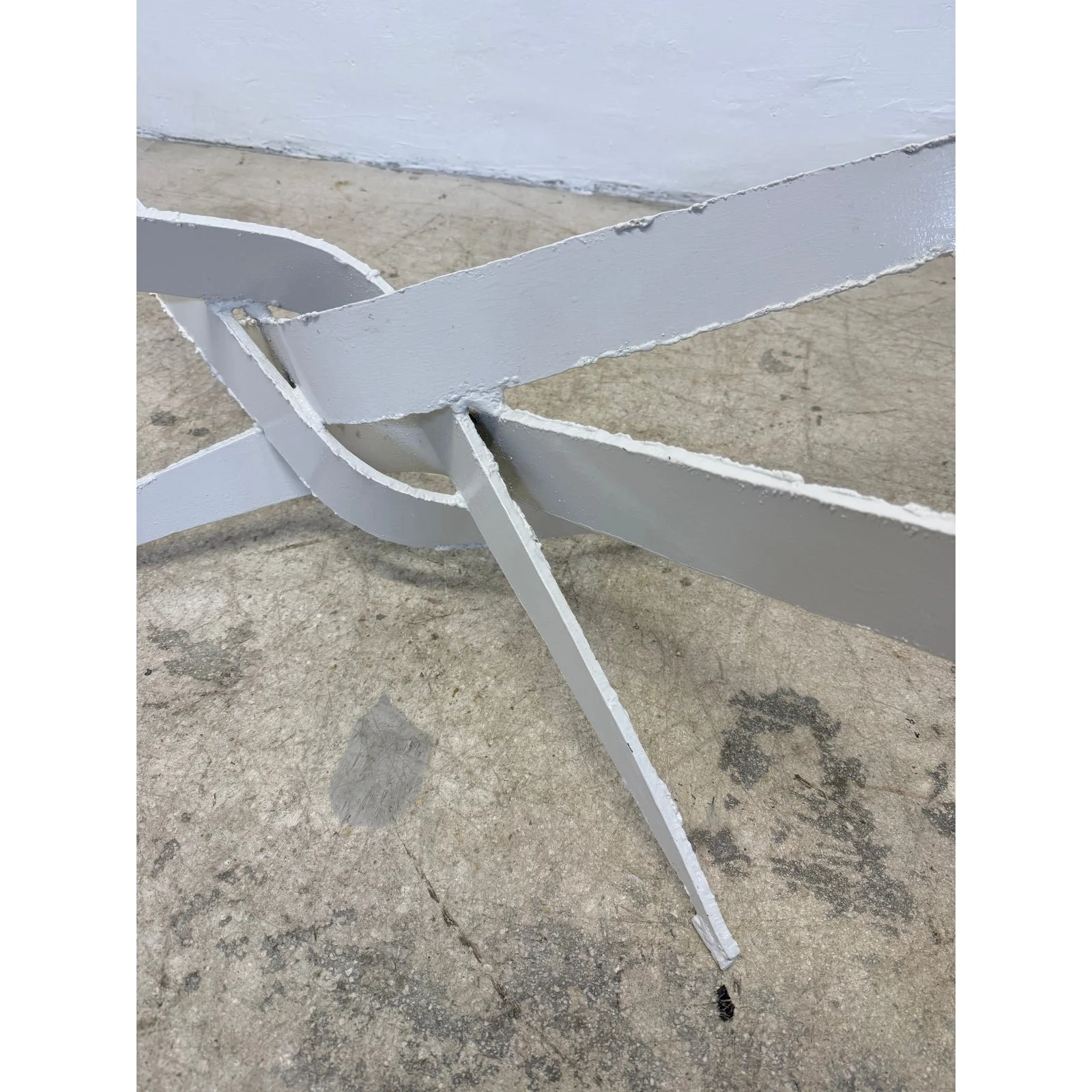 silas-seandel-attrb-brutalist-torch-cut-white-lacquer-steel-coffee-table-base-5162