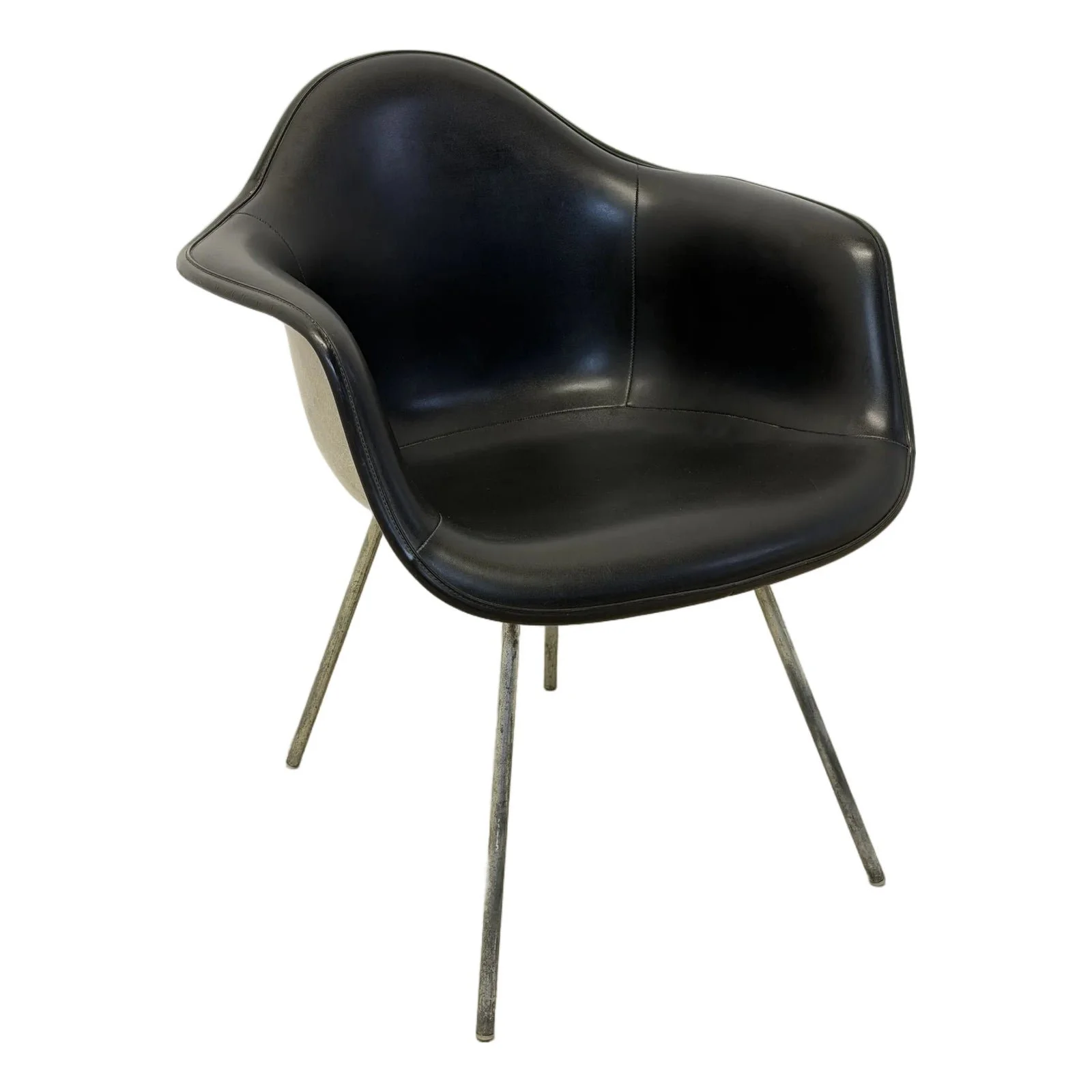 herman-miller-black-naugahyde-arm-chair-by-charles-and-ray-eames-1950-7156