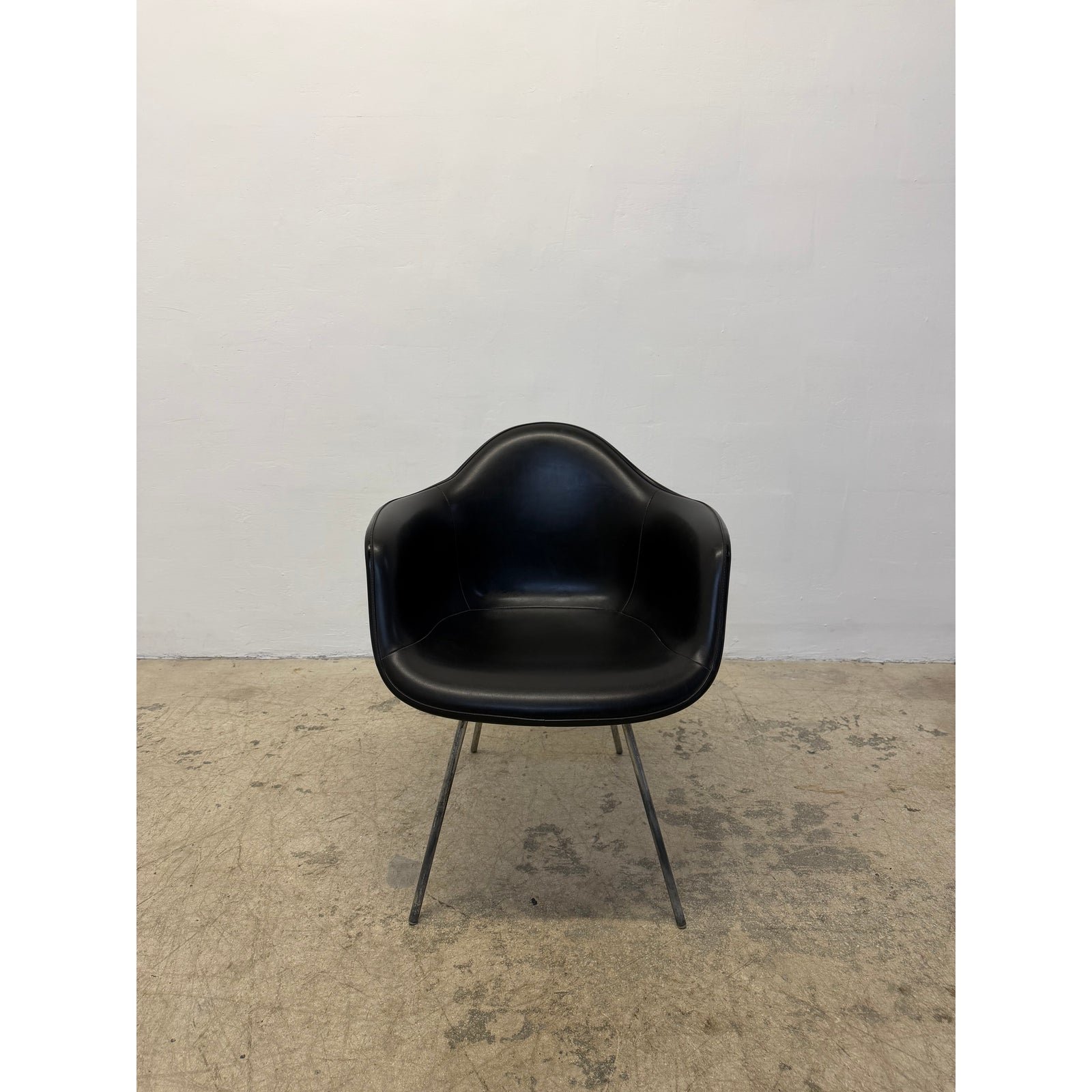 herman-miller-black-naugahyde-arm-chair-by-charles-and-ray-eames-1950-8788