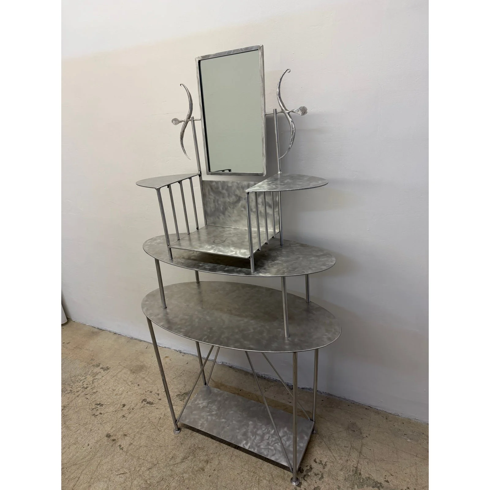handcrafted-artisan-entry-foyer-table-or-tall-vanity-with-mirror-1990s-1787