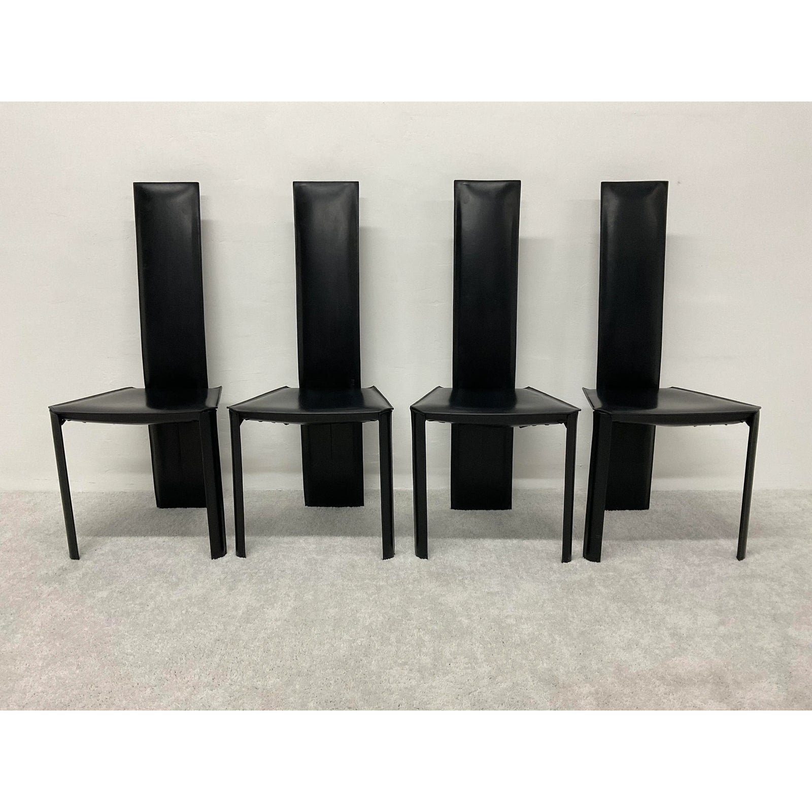 brazilian-postmodern-de-couro-black-leather-dining-chairs-set-of-four-1431