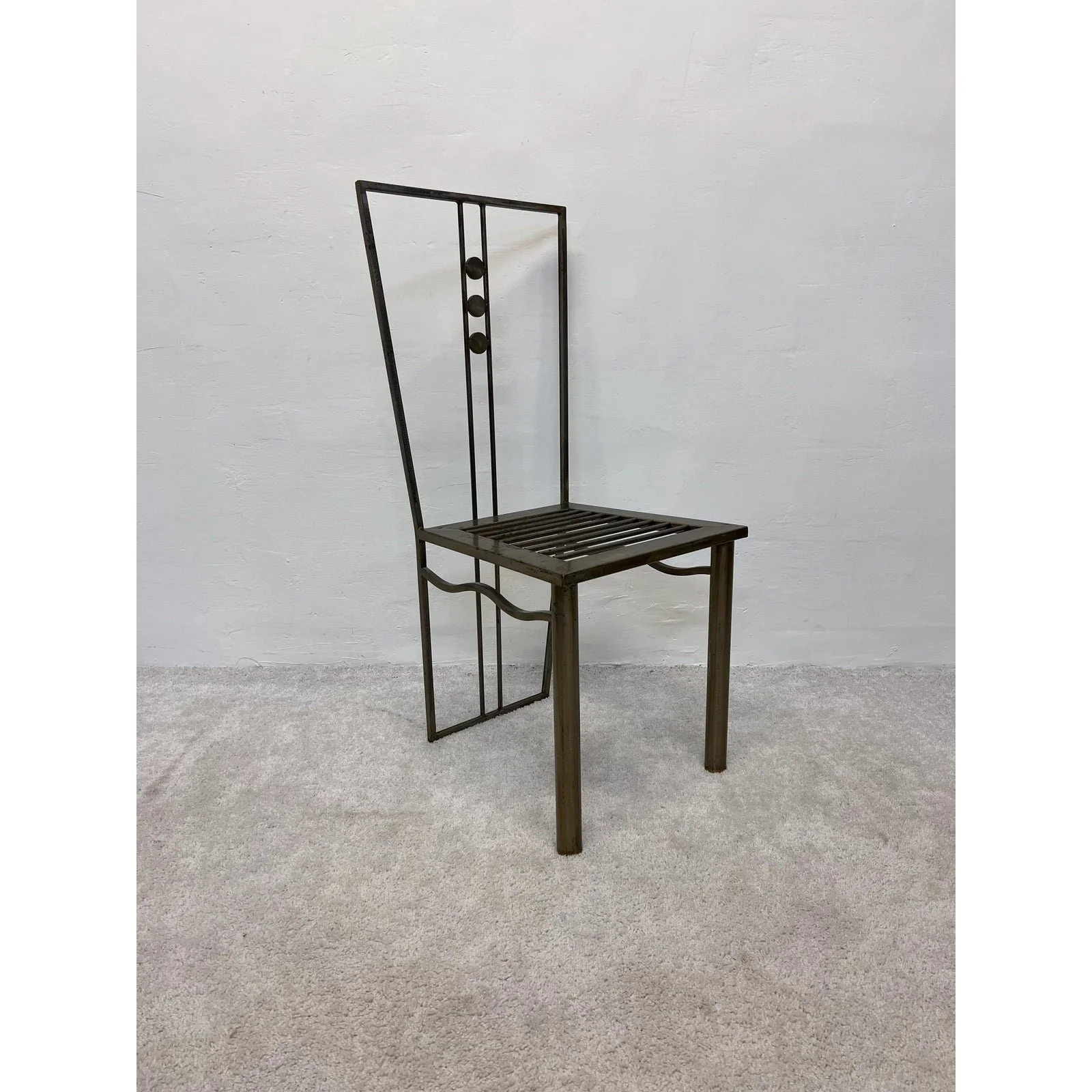 postmodern-sculptural-studio-crafted-steel-dining-or-side-chair-1990s-2083