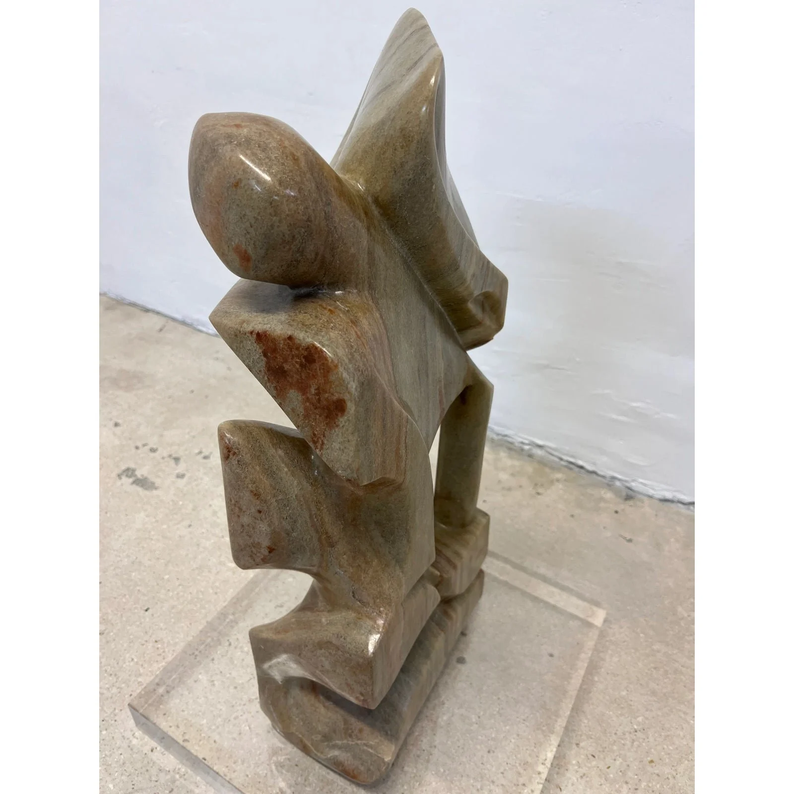 organic-modern-marble-sculpture-on-lucite-base-1990s-5909