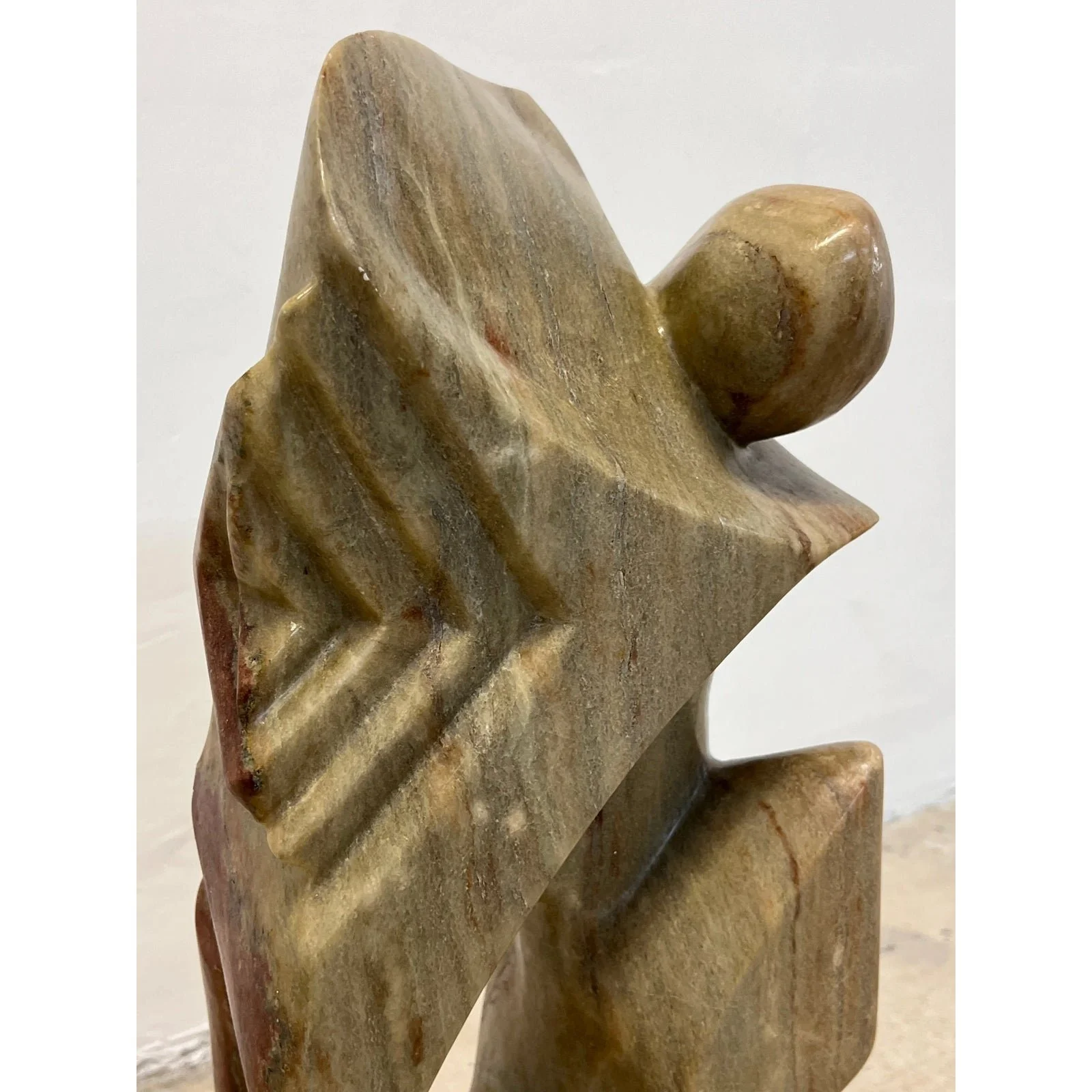 organic-modern-marble-sculpture-on-lucite-base-1990