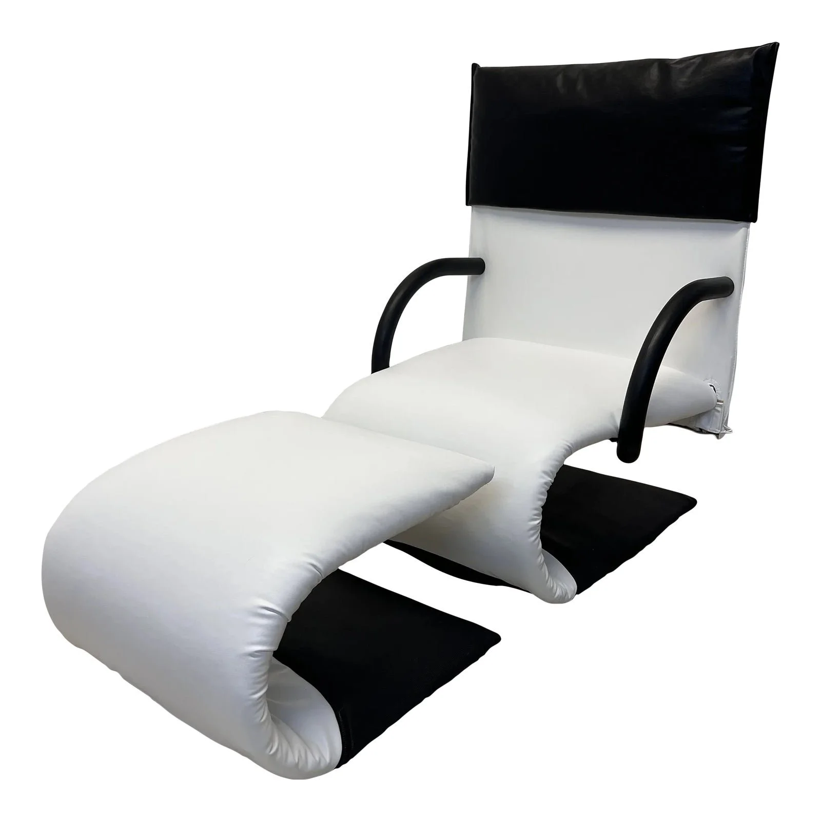 claude-brisson-postmodern-zen-lounge-chair-and-footrest-for-ligne-roset-1980s-7714