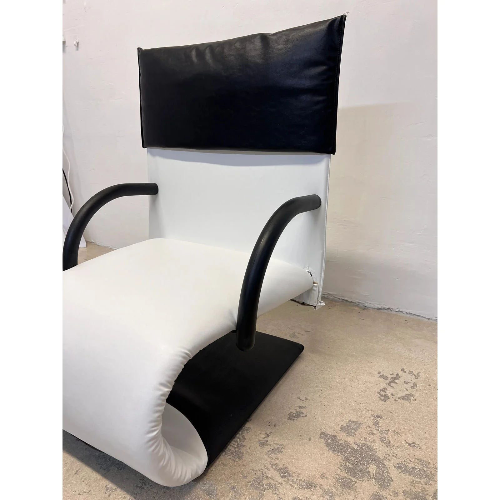 claude-brisson-postmodern-zen-lounge-chair-and-footrest-for-ligne-roset-1980s-3247