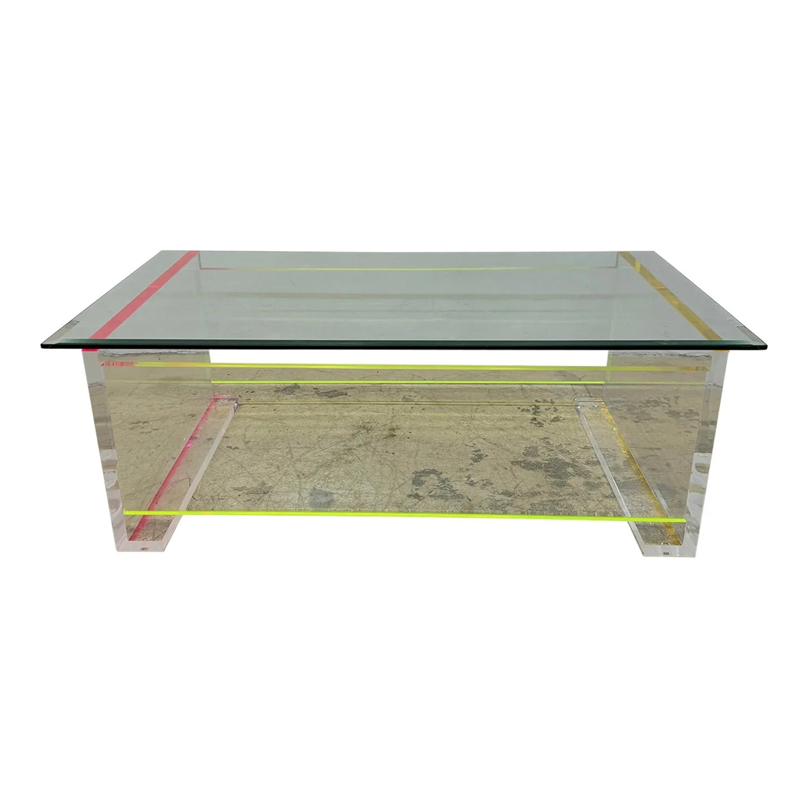 contemporary-neon-color-edge-lucite-coffee-table-with-beveled-glass-top-2560