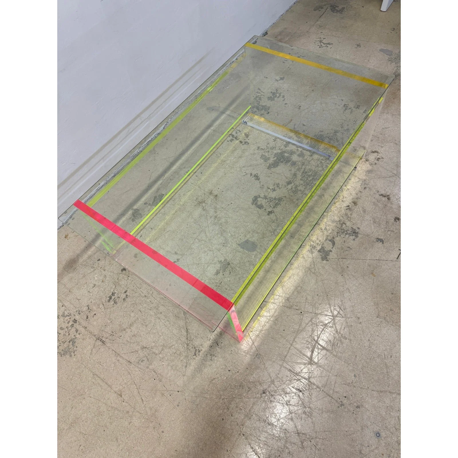 contemporary-neon-color-edge-lucite-coffee-table-with-beveled-glass-top-6276