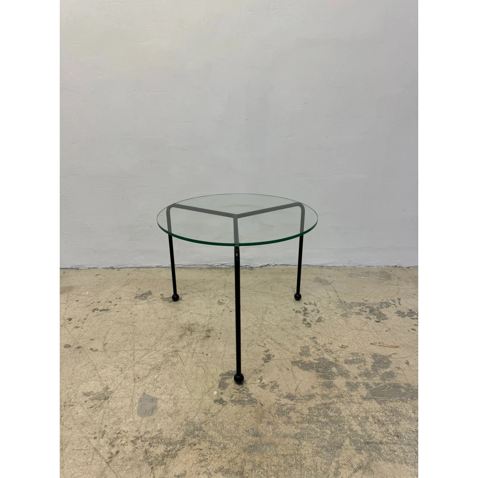 postmodern-black-enameled-metal-and-glass-top-side-table-1980s-7597