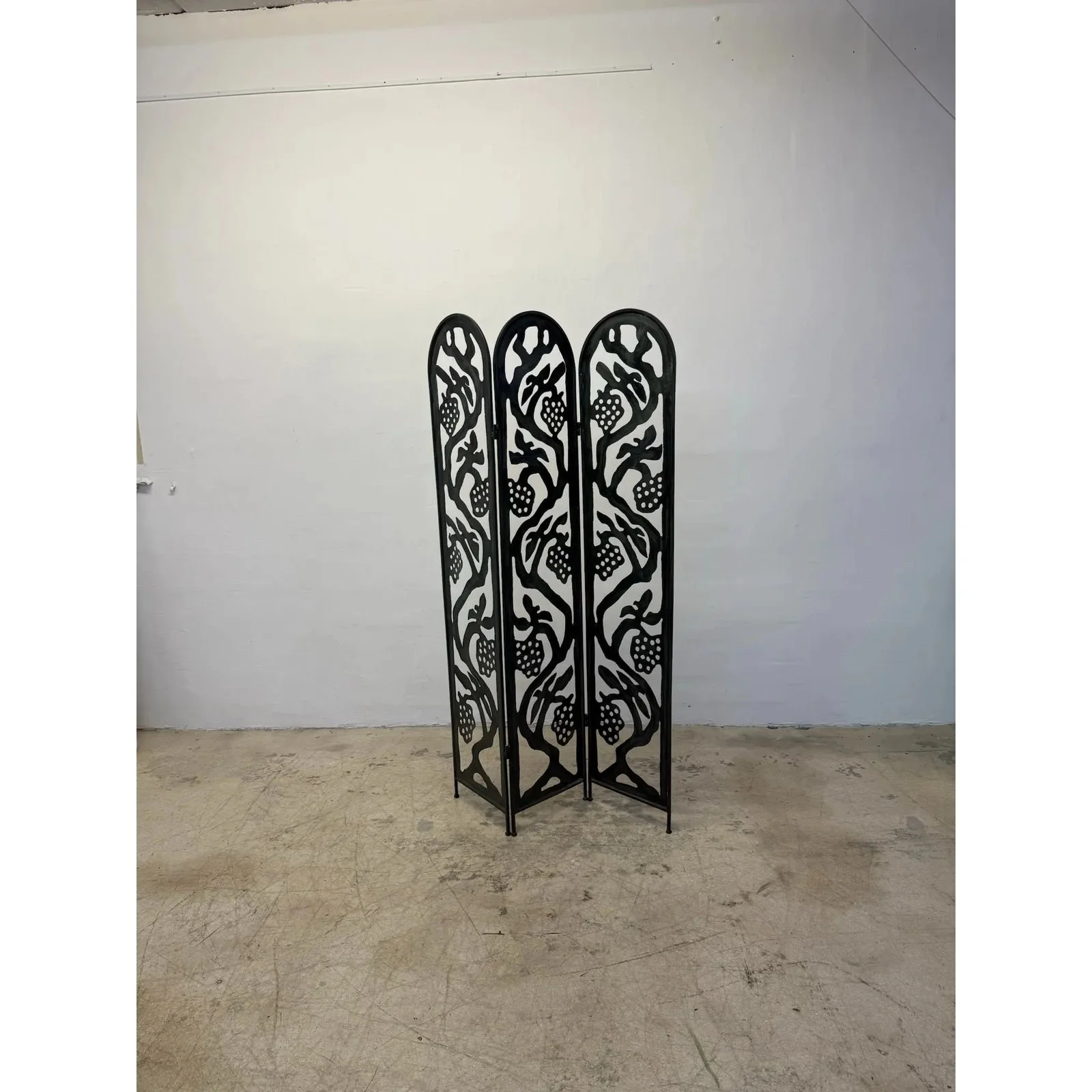 mid-century-three-panel-faux-bronze-finish-screen-or-room-divider-1970s-9115