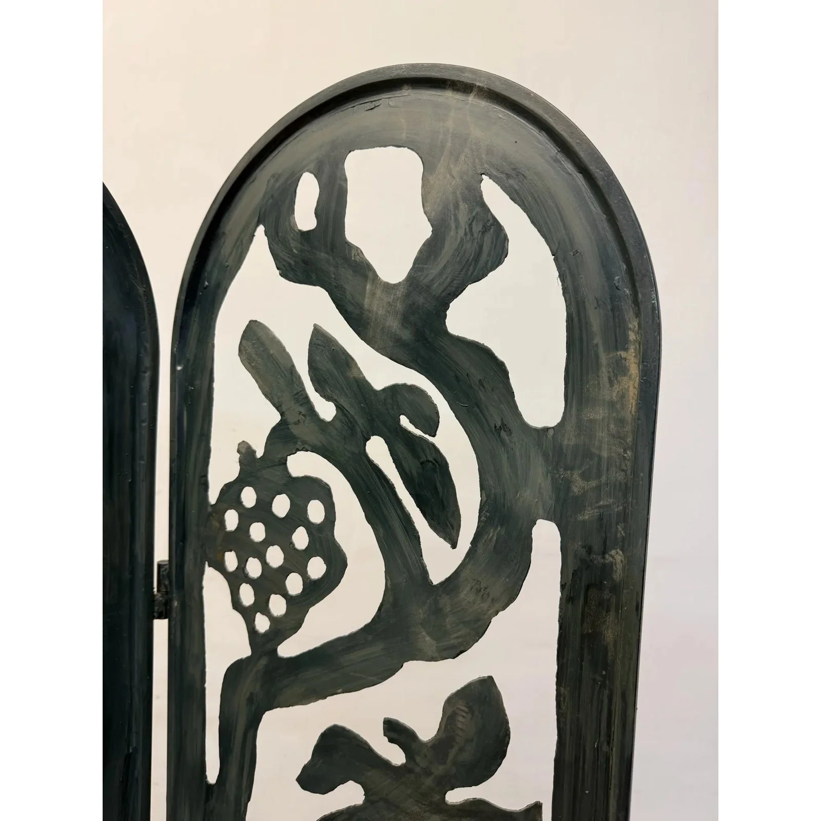 mid-century-three-panel-faux-bronze-finish-screen-or-room-divider-1970