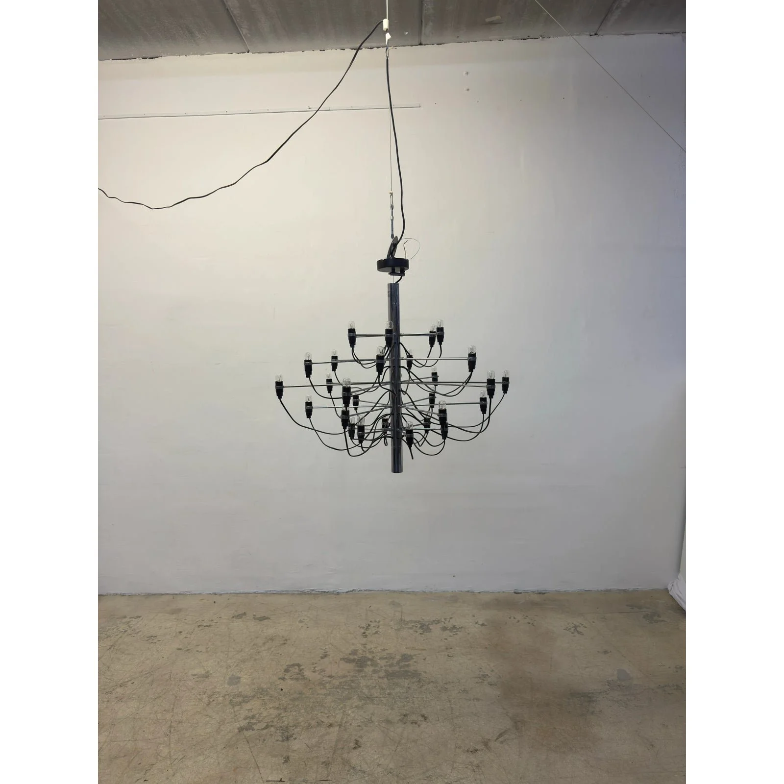 gino-sarfatti-2097-30-bulb-chrome-chandelier-for-flos-1633