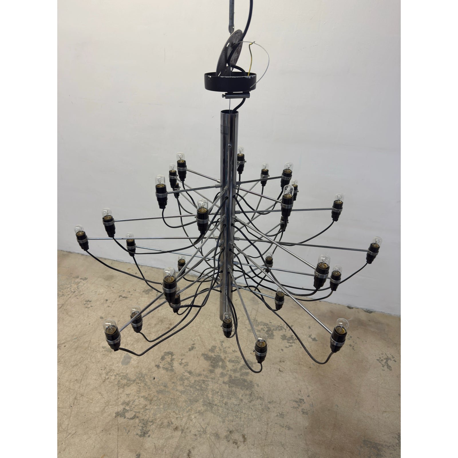 gino-sarfatti-2097-30-bulb-chrome-chandelier-for-flos-6467