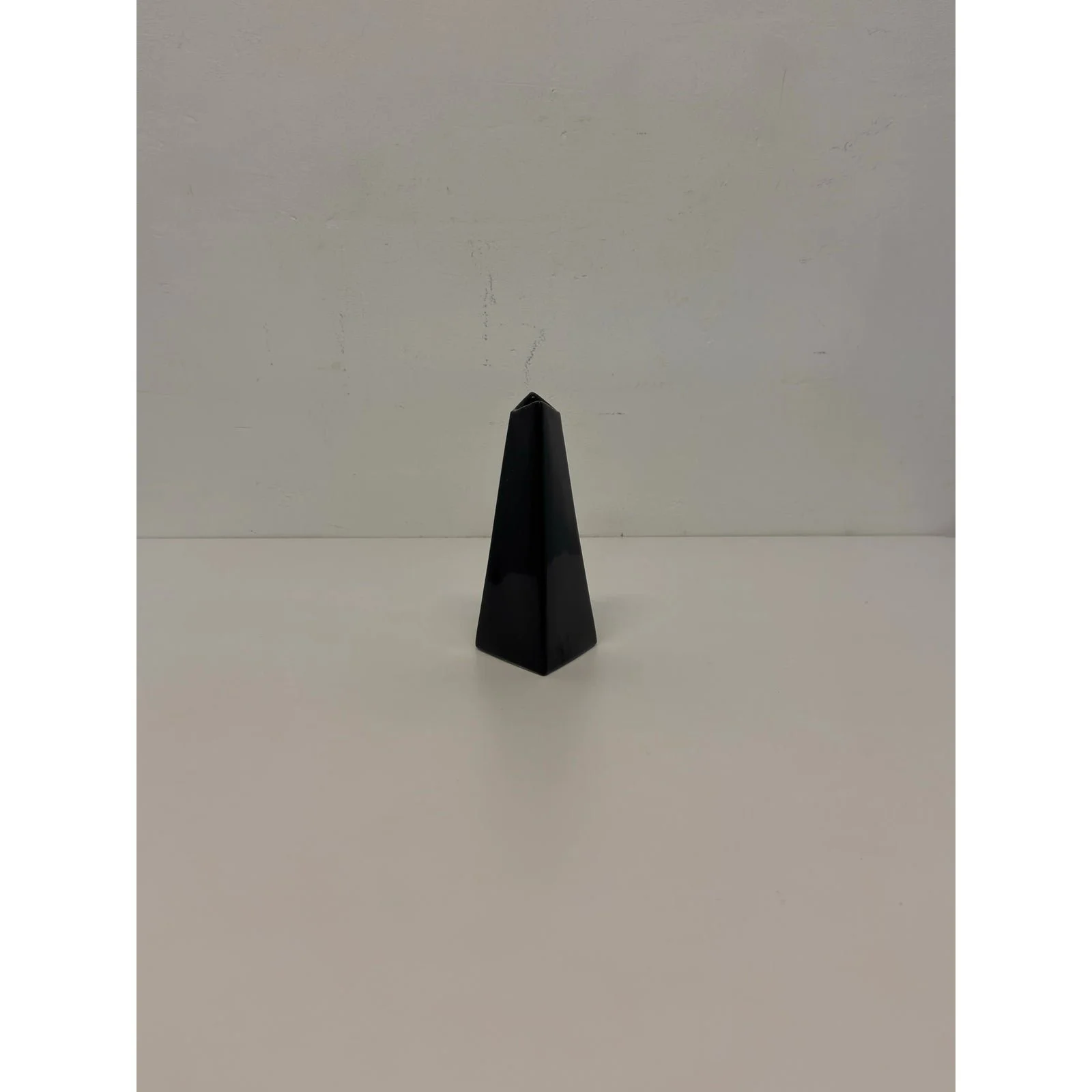 postmodern-faceted-black-ceramic-bud-vase-1990s-9159