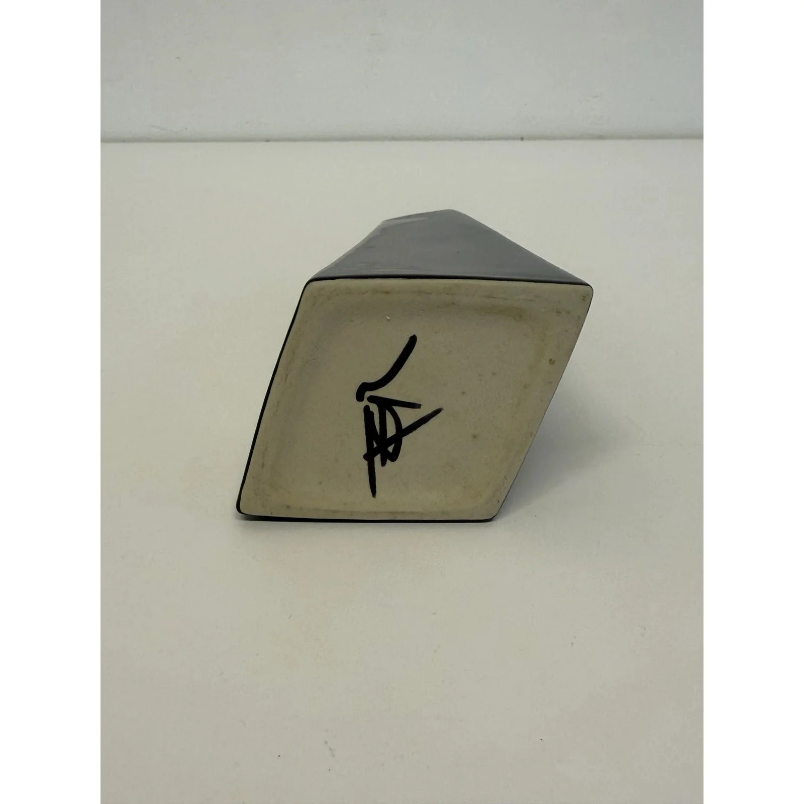 postmodern-faceted-black-ceramic-bud-vase-1990