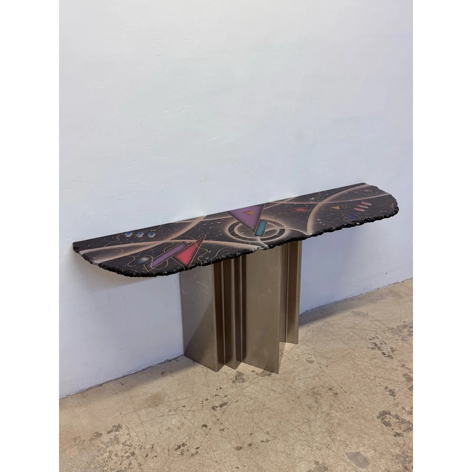 greg-sheres-contemporary-studio-crafted-steel-and-granite-top-console-table-1141