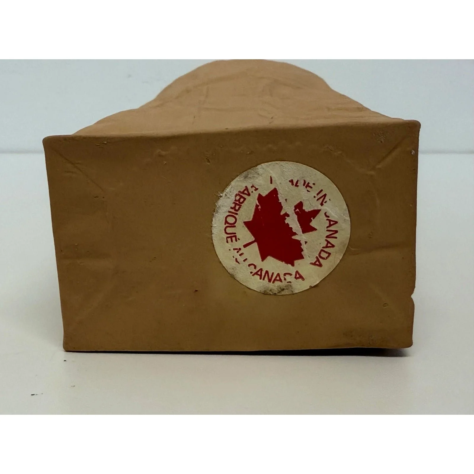 michael-harvey-ceramic-brown-paper-bag-pop-art-sculpture-1970