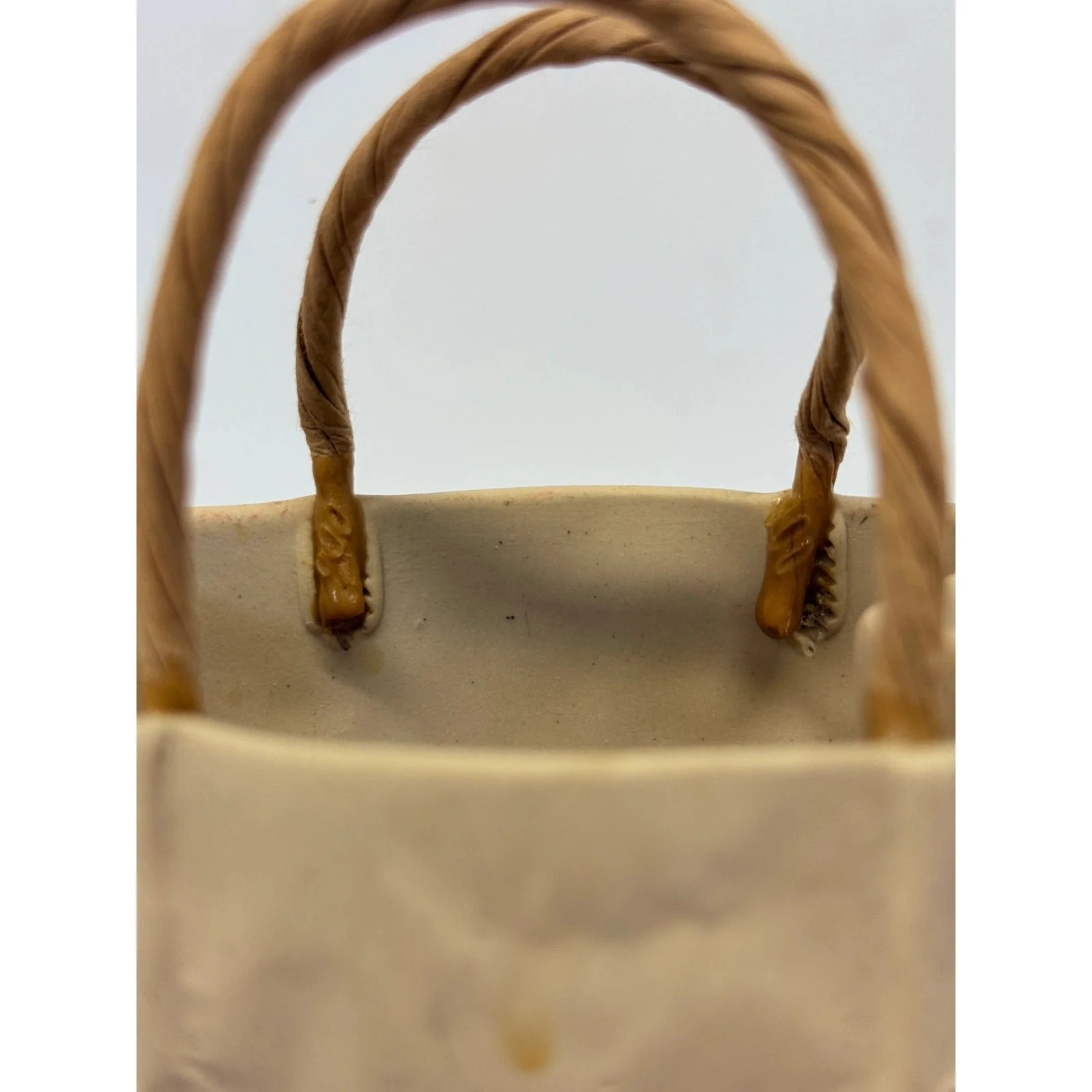 michael-harvey-ceramic-brown-paper-bag-with-handles-pop-art-sculpture-1970s-0938