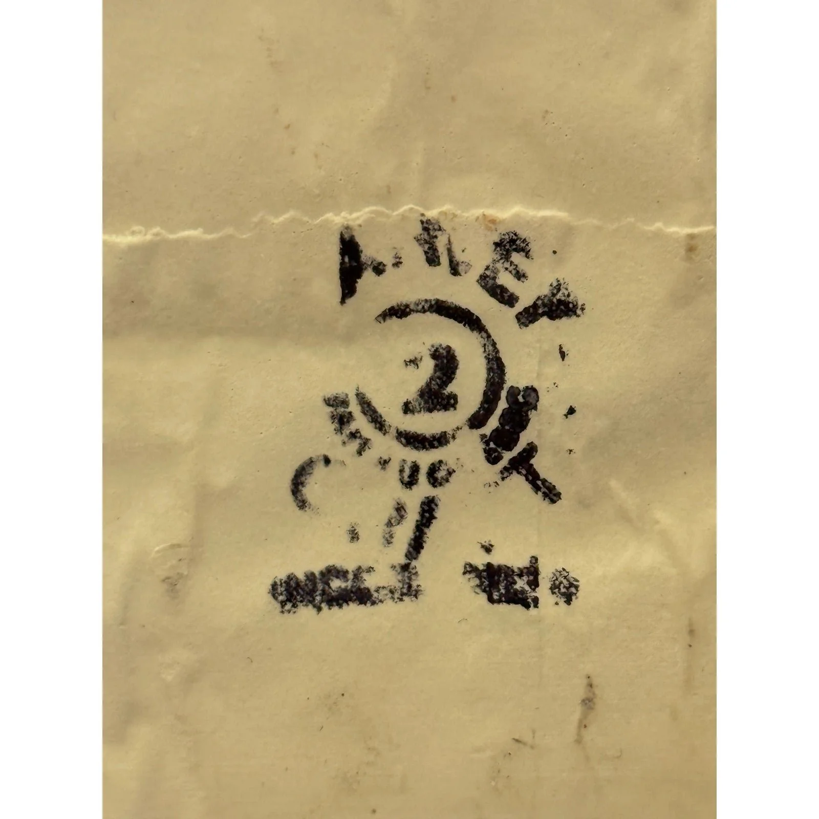 michael-harvey-ceramic-brown-paper-bag-with-handles-pop-art-sculpture-1970