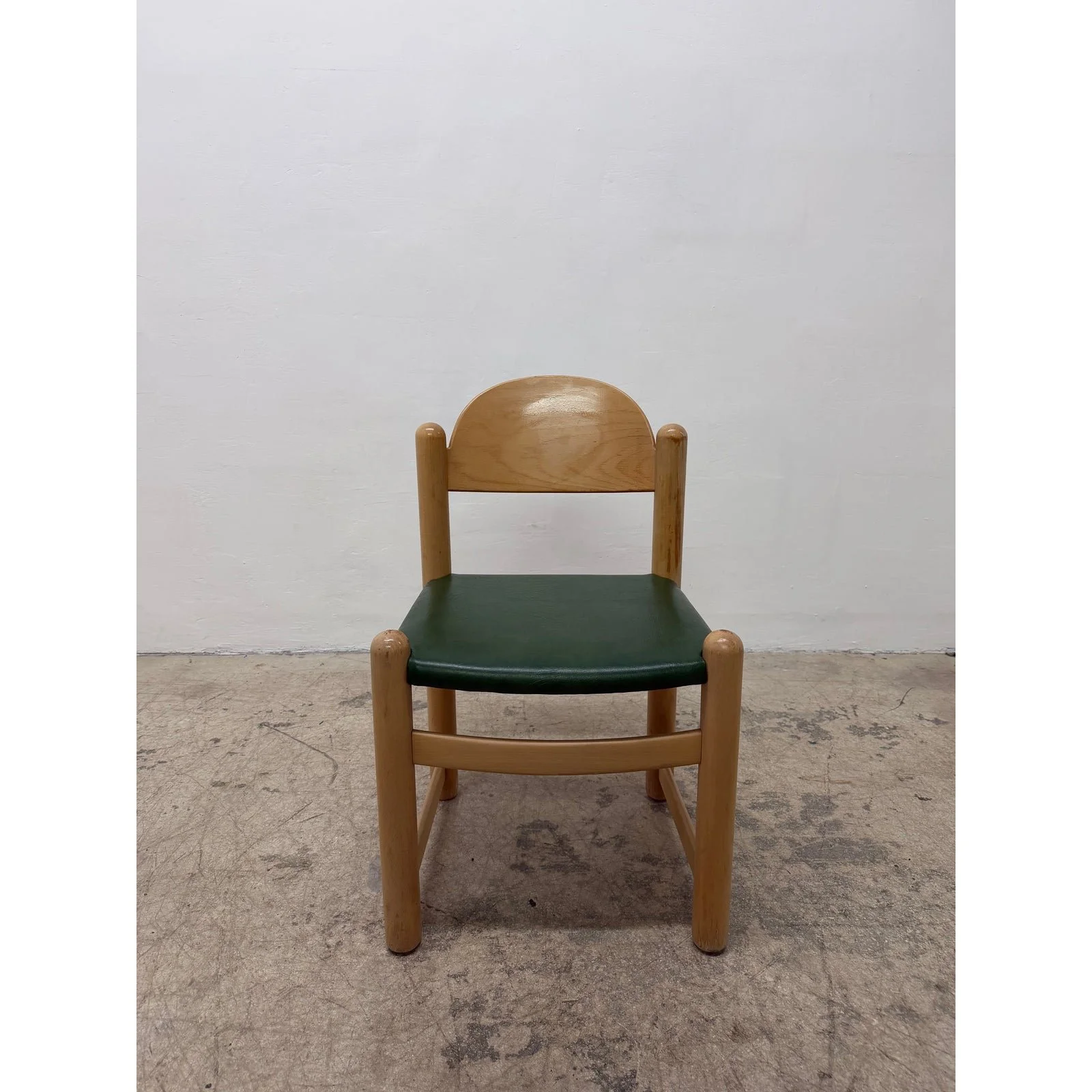 hank-loewenstein-green-naugahyde-and-oak-frame-padova-dining-or-side-chair-3364