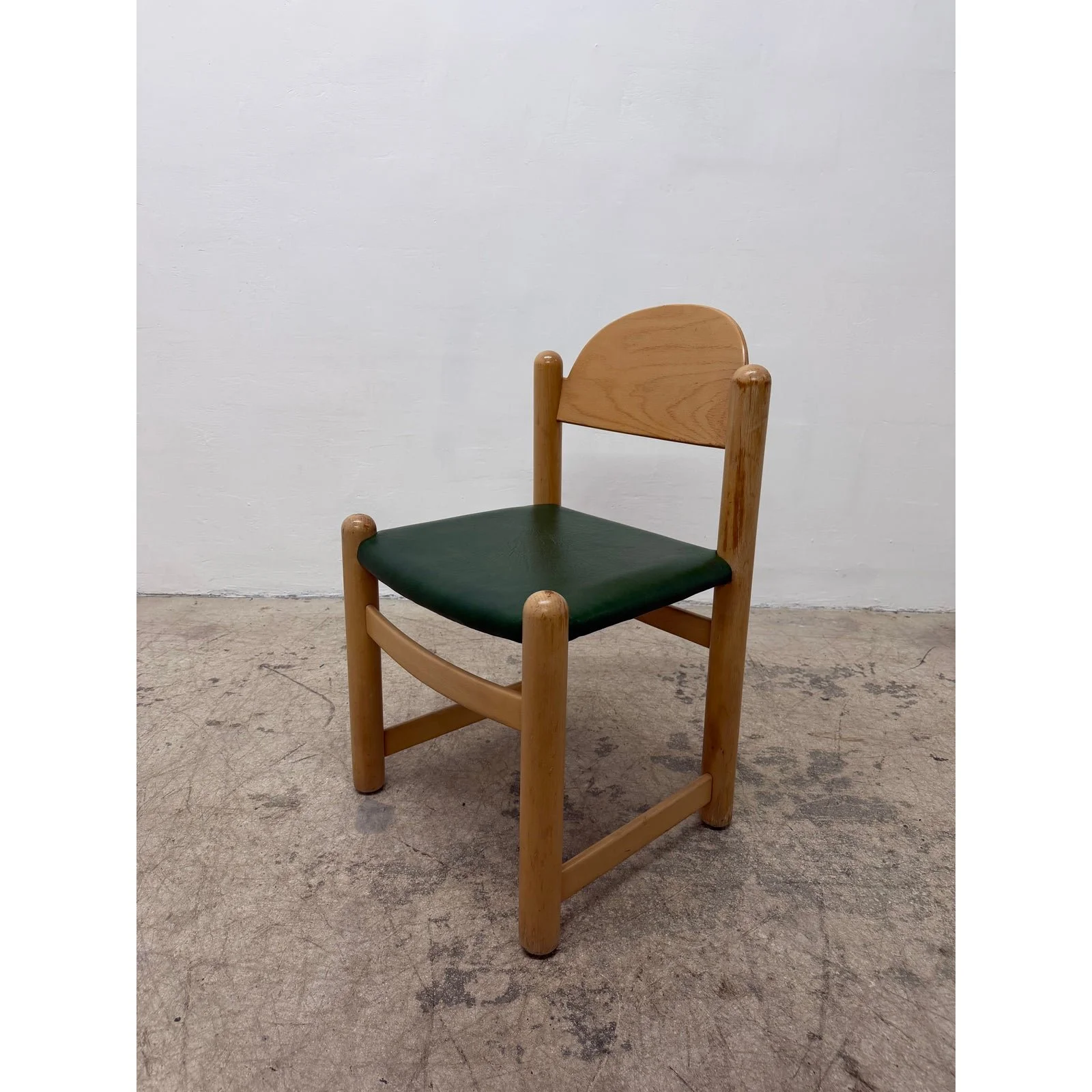 hank-loewenstein-green-naugahyde-and-oak-frame-padova-dining-or-side-chair-3357