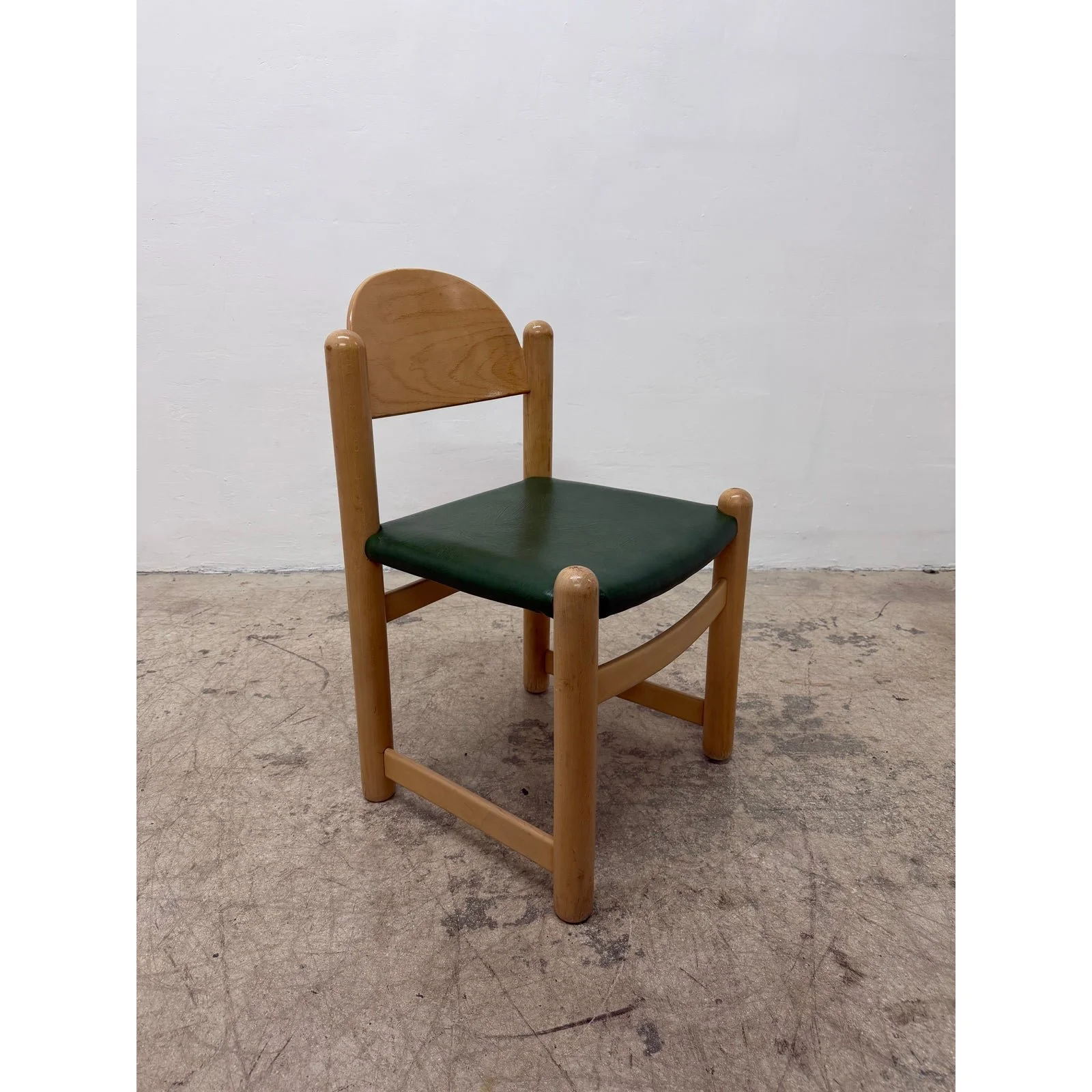 hank-loewenstein-green-naugahyde-and-oak-frame-padova-dining-or-side-chair-0735